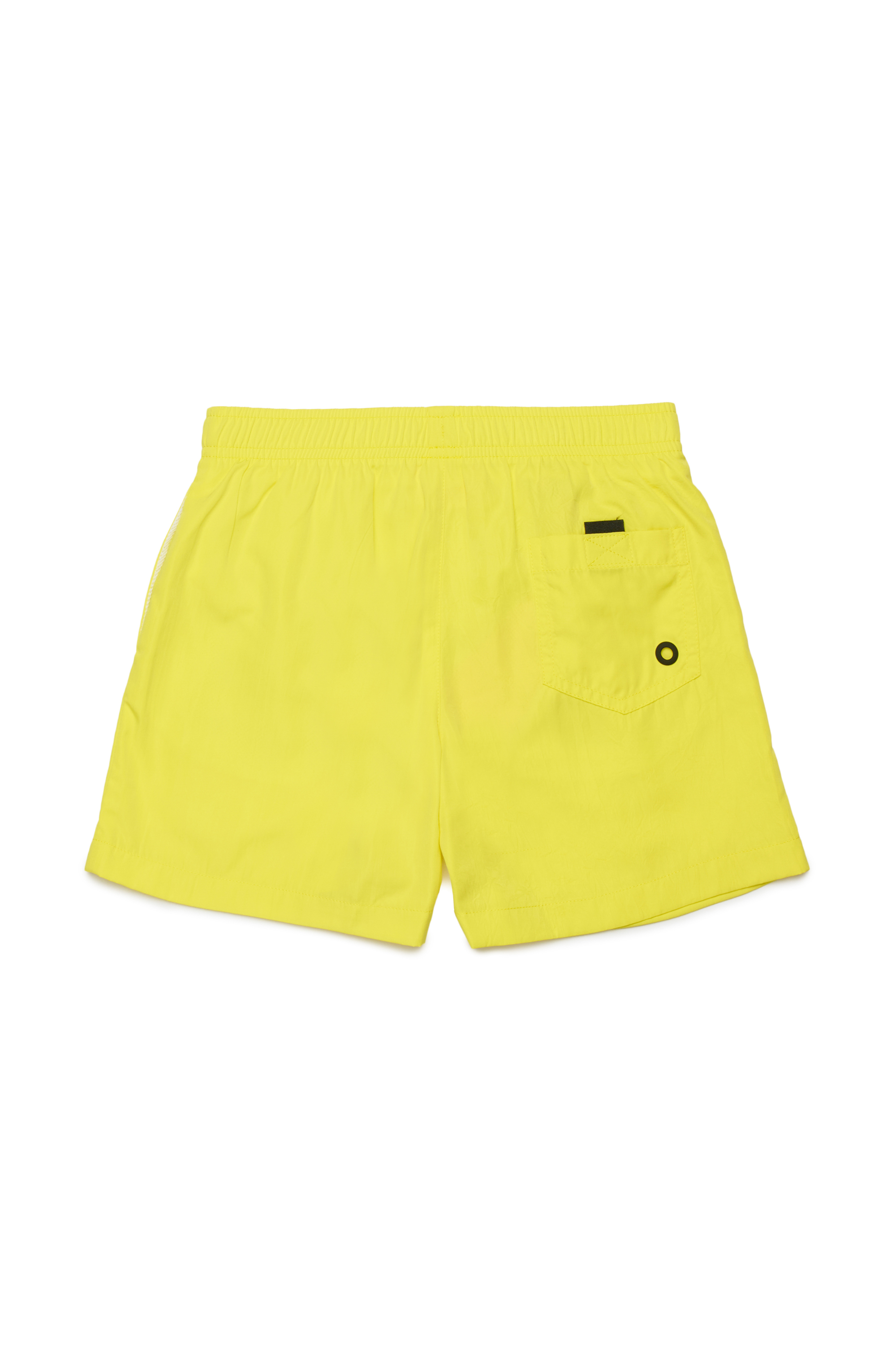 Diesel - MIDIT, Short de bain avec maxi logo Homme in Jaune - 2