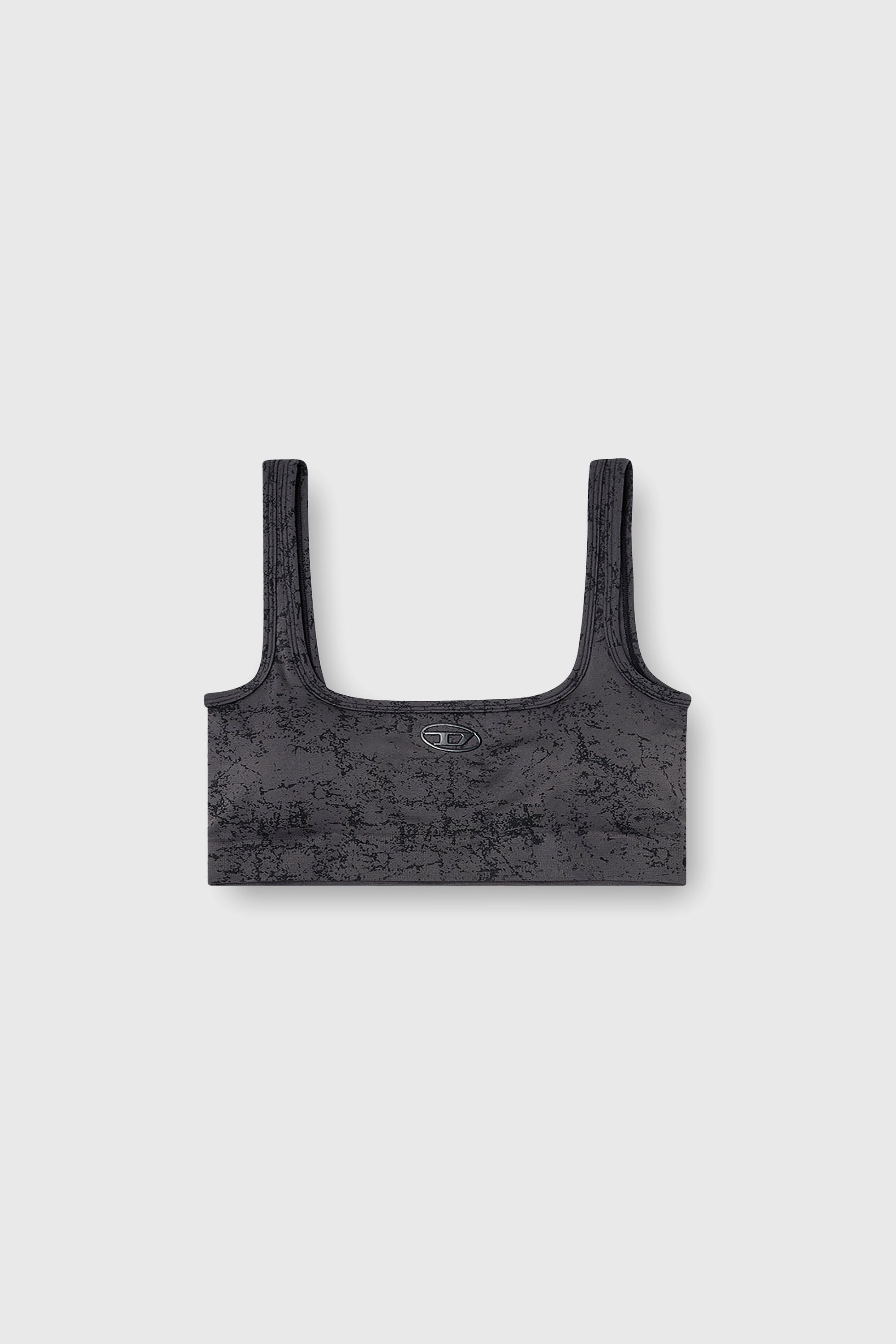 Diesel - HELLA-UTLT, Brassi&egrave;re de sport &agrave; imprim&eacute; utilitaire Femme in Gris - 1