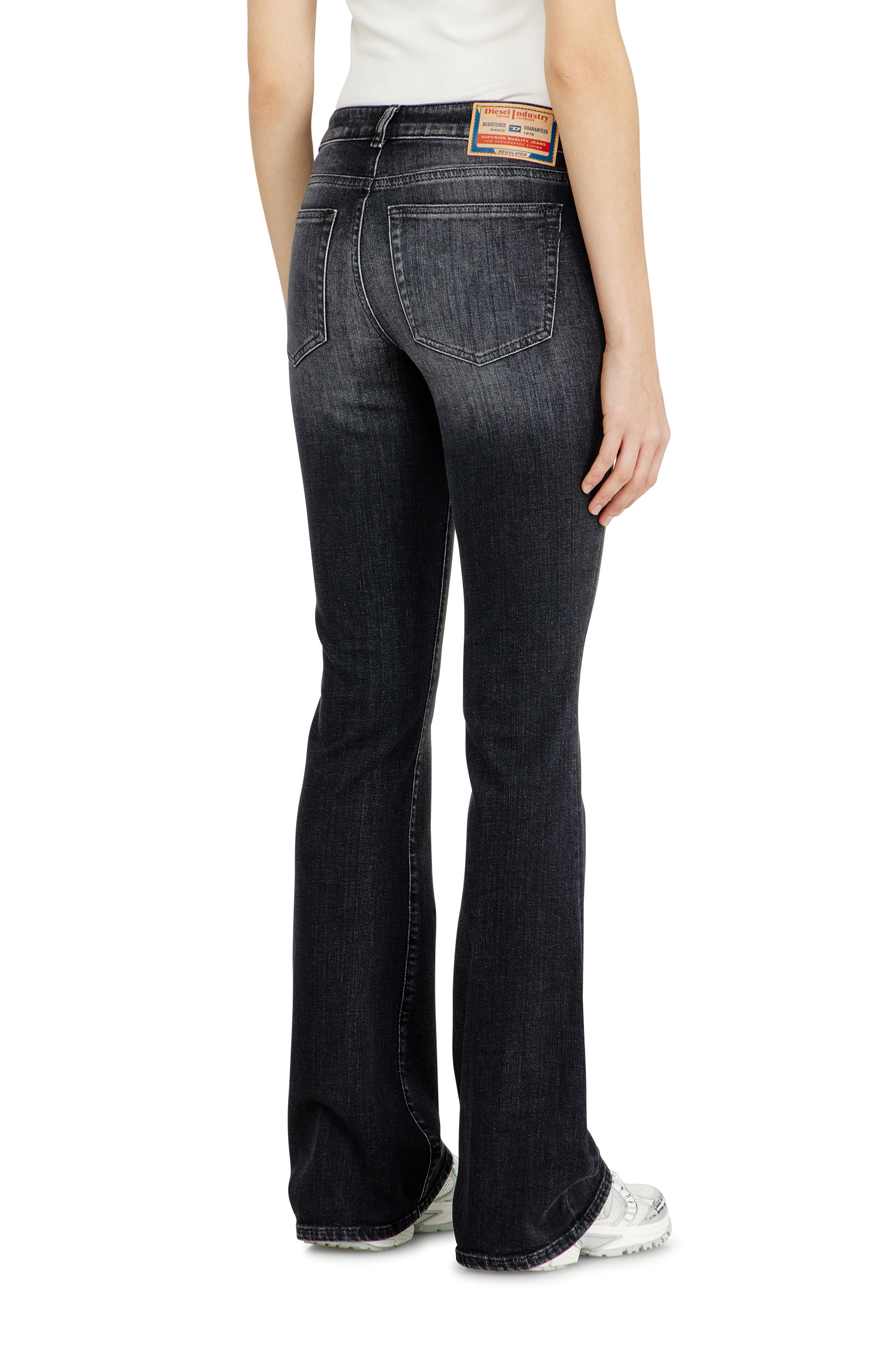 Diesel - Bootcut Jeans 1969 D-Ebbey 09L98 Femme, Noir/Gris fonc&eacute; - Image 5