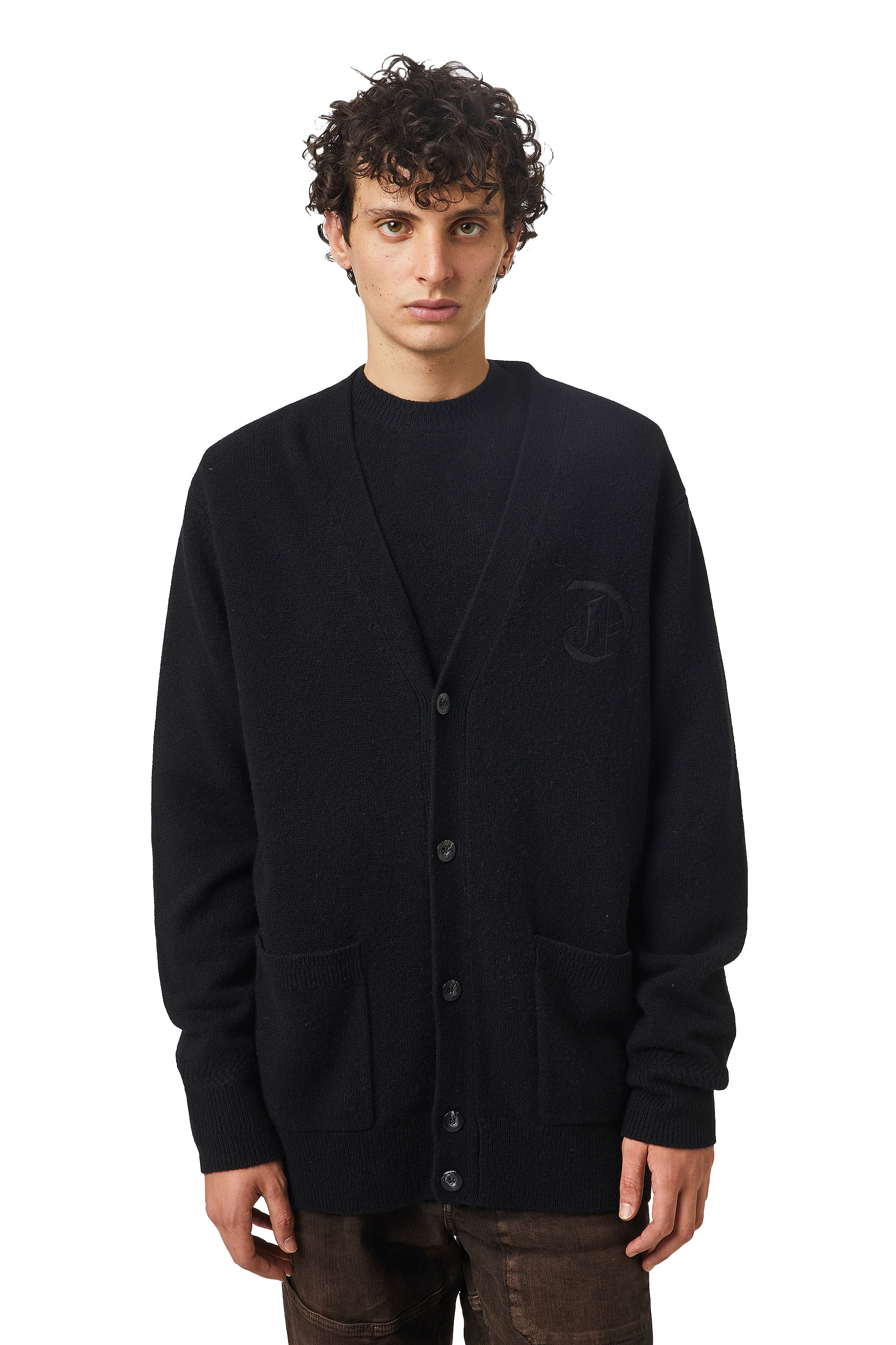 K-CARY, Noir - Pull Maille