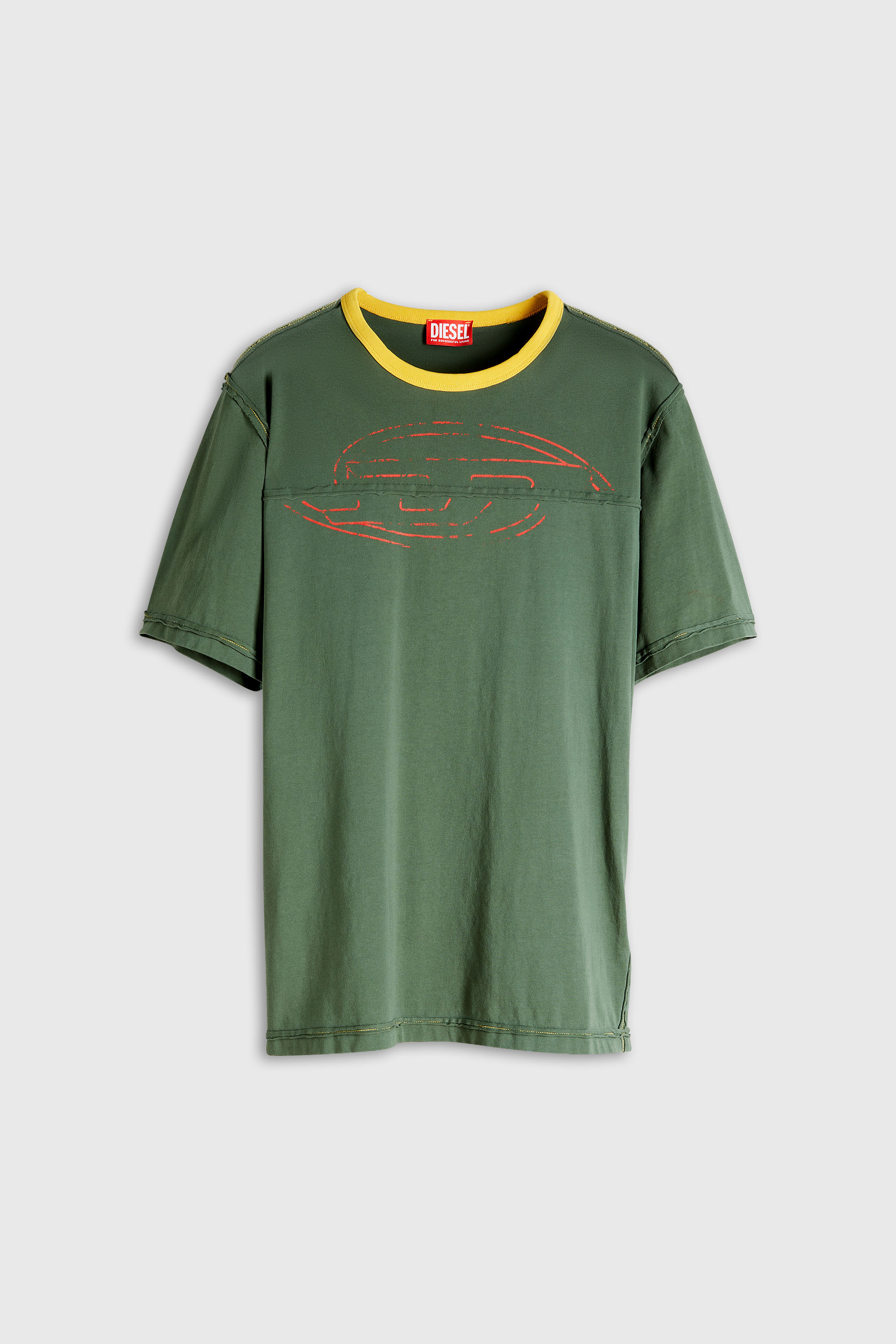 T-ADJUST-CUT-OD, Vert Olive