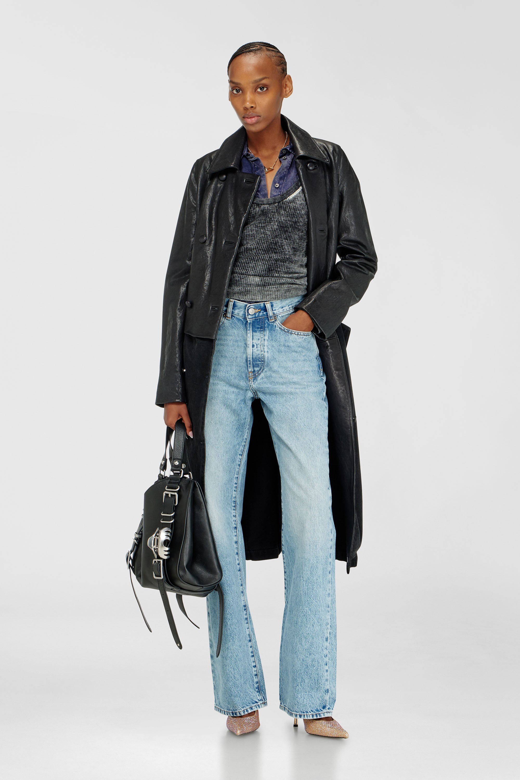 Diesel - Regular Jeans 1971 D-Sent 09I29 Femme, Bleu Clair - Image 1