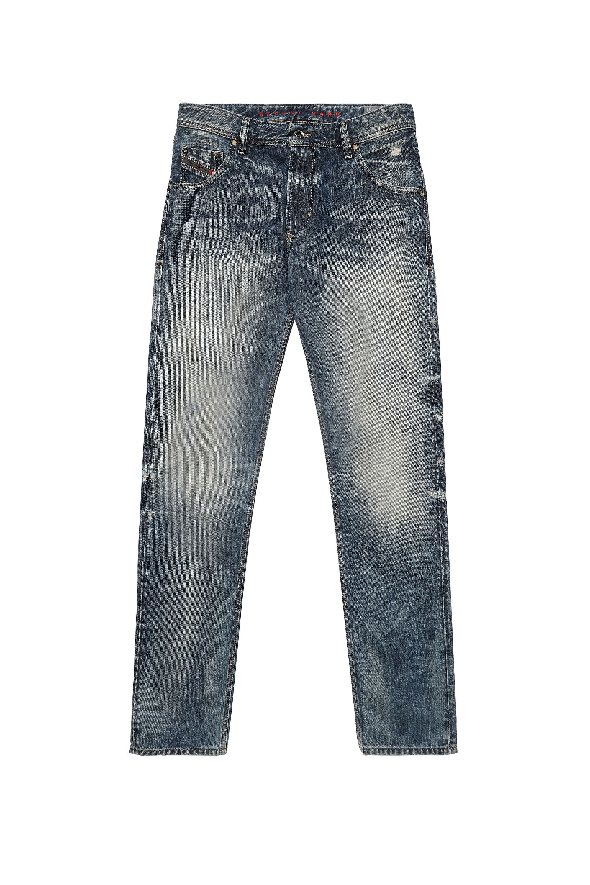 KRAYVER, Bleu moyen Diesel - KRAYVER, Diesel Homme - Jeans Bleu moyen Homme in Bleu - 1