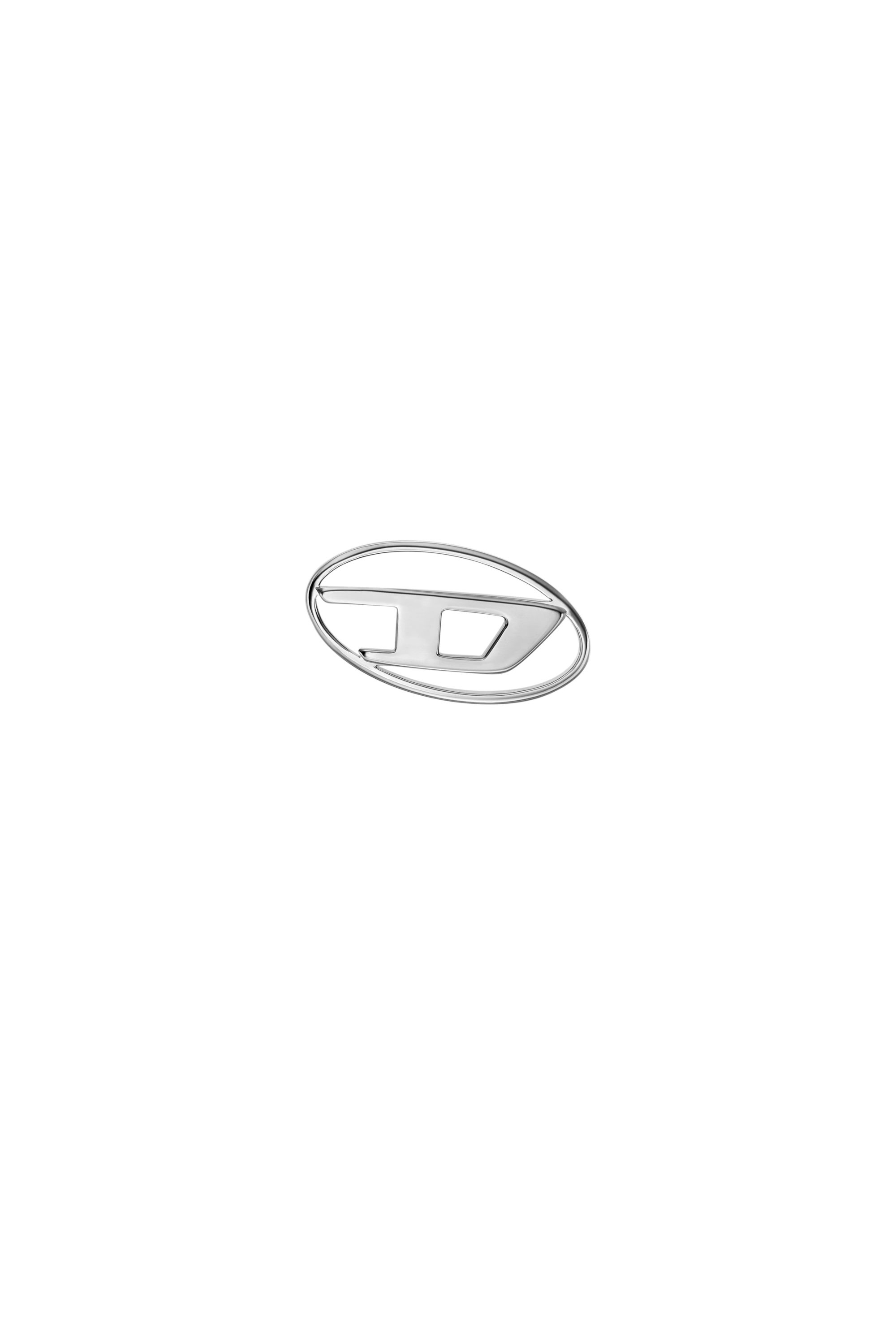 Diesel - DX1502, Unisex Stainless steel stud earring in Silver - Image 2