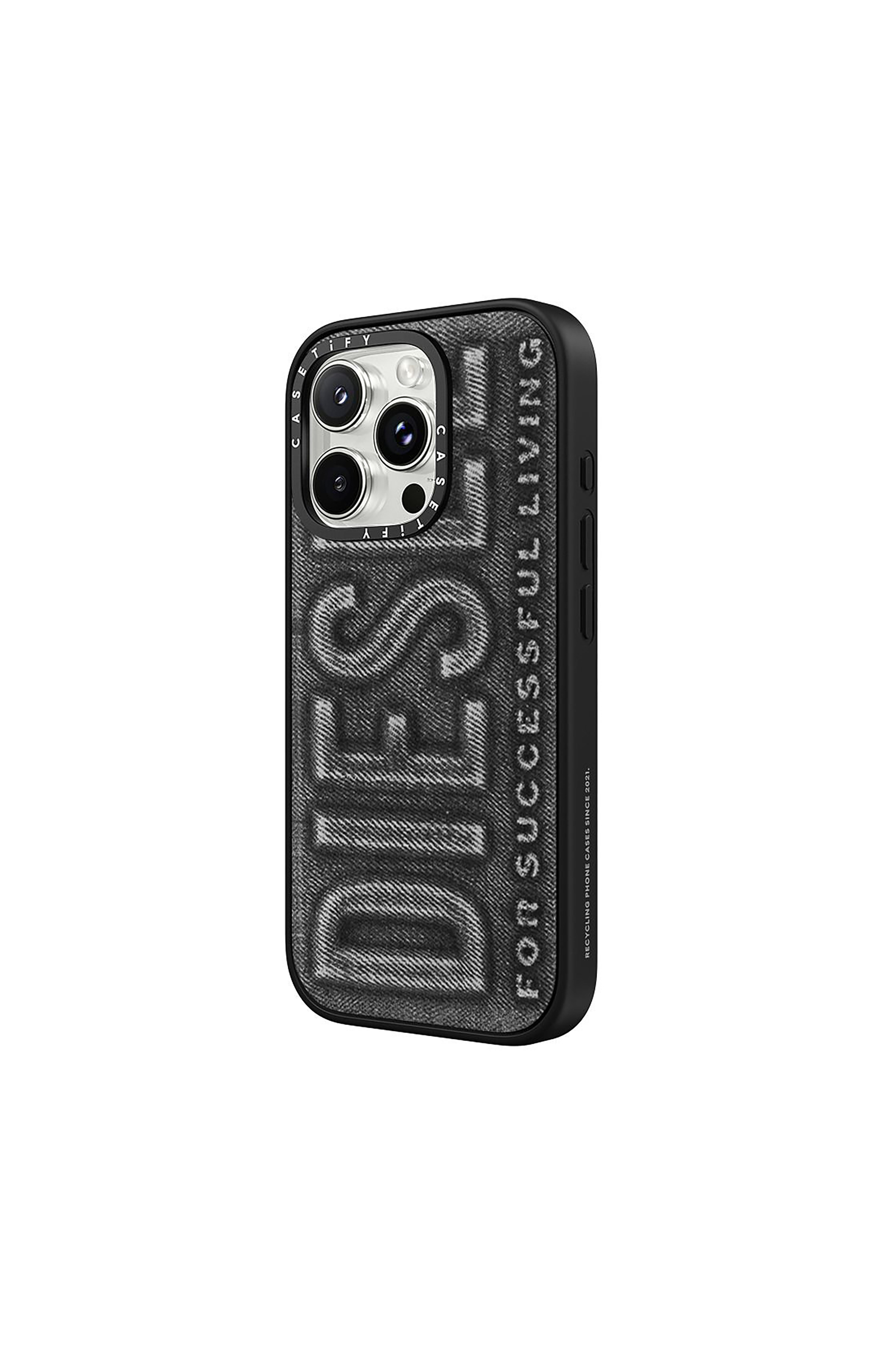 Diesel - 60561 MOULDED CASE, Coque Biscotto impact pour iPhone 16 Pro Mixte in Noir - 2
