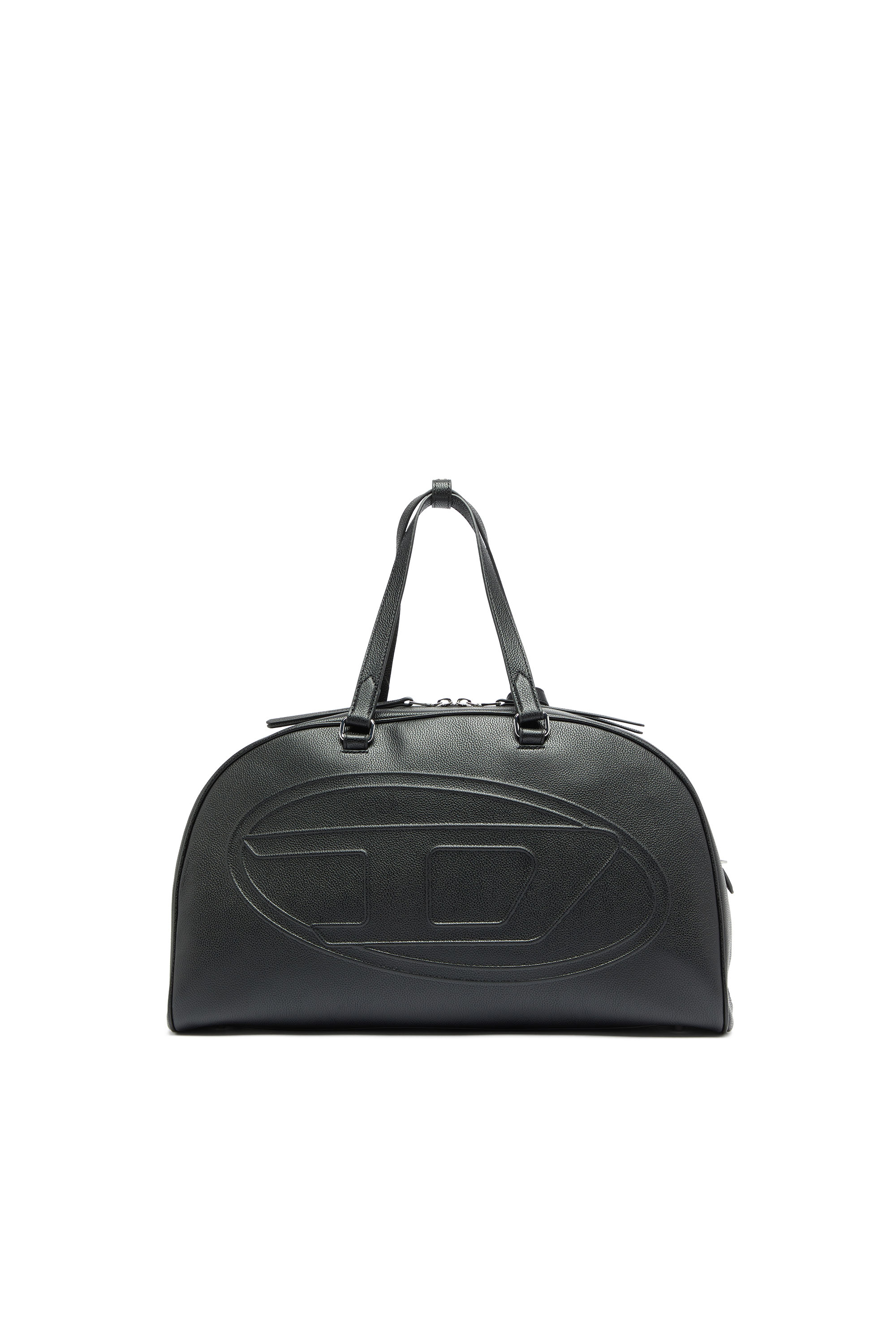 Diesel - 1DR DOME DUFFLE, 1DR Dome  - Sac de voyage en cuir avec Oval D Mixte in Noir - 1