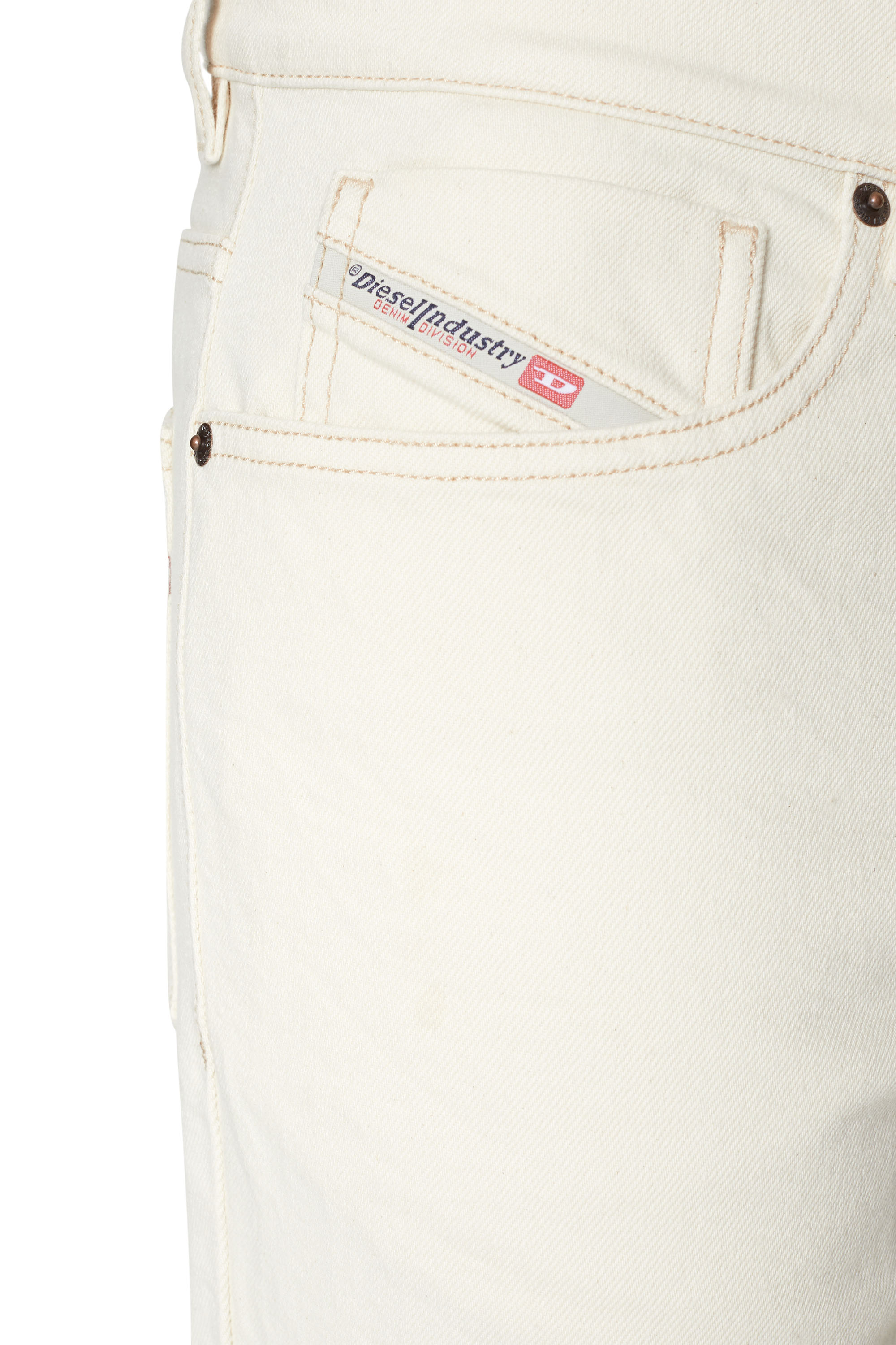 Diesel - 2005 D-FINING 09B94 Tapered Jeans, Blanc - Image 3
