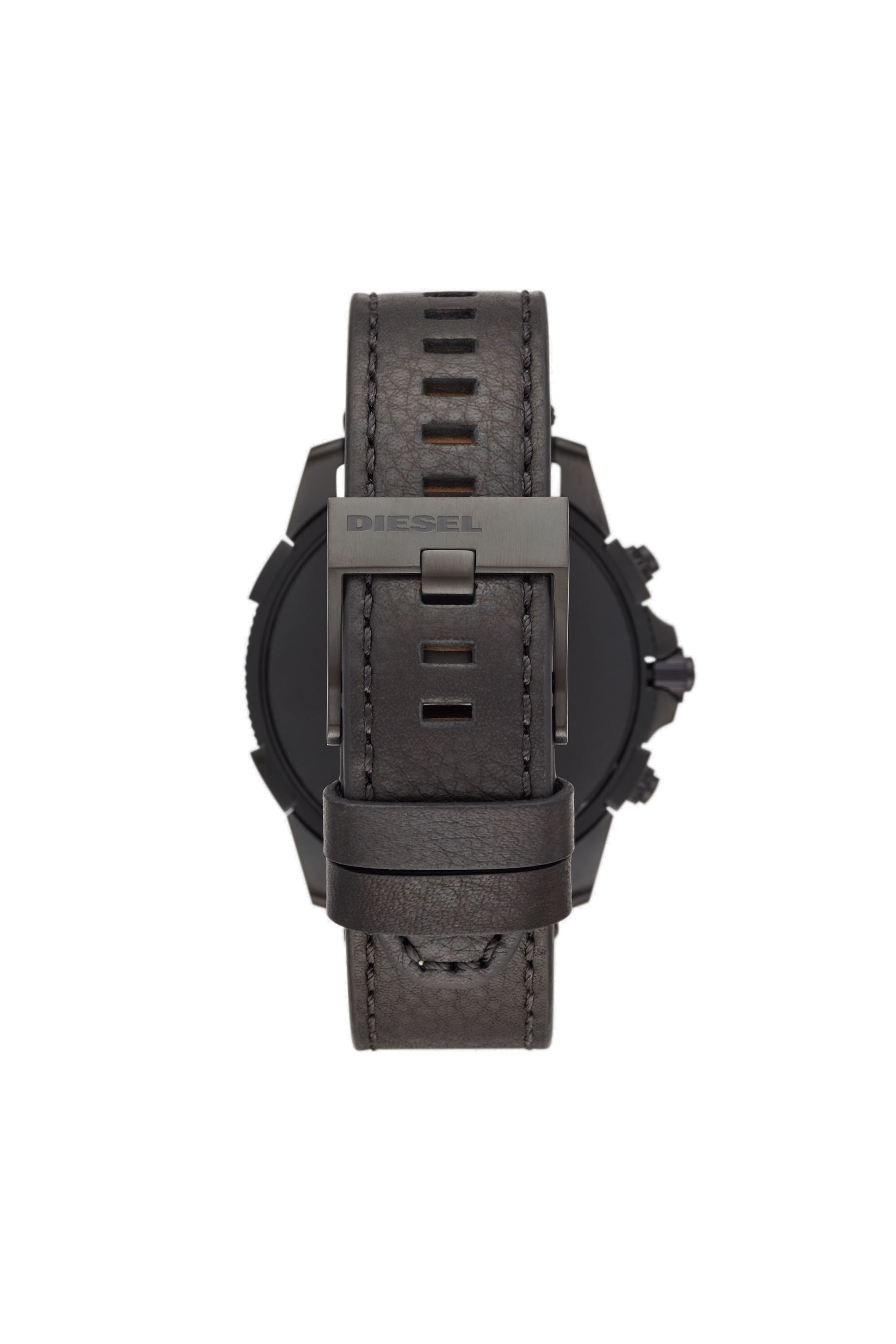 Diesel - DT2013, Montre connectée Full Guard 2.5 en cuir noir Homme in Noir - 2
