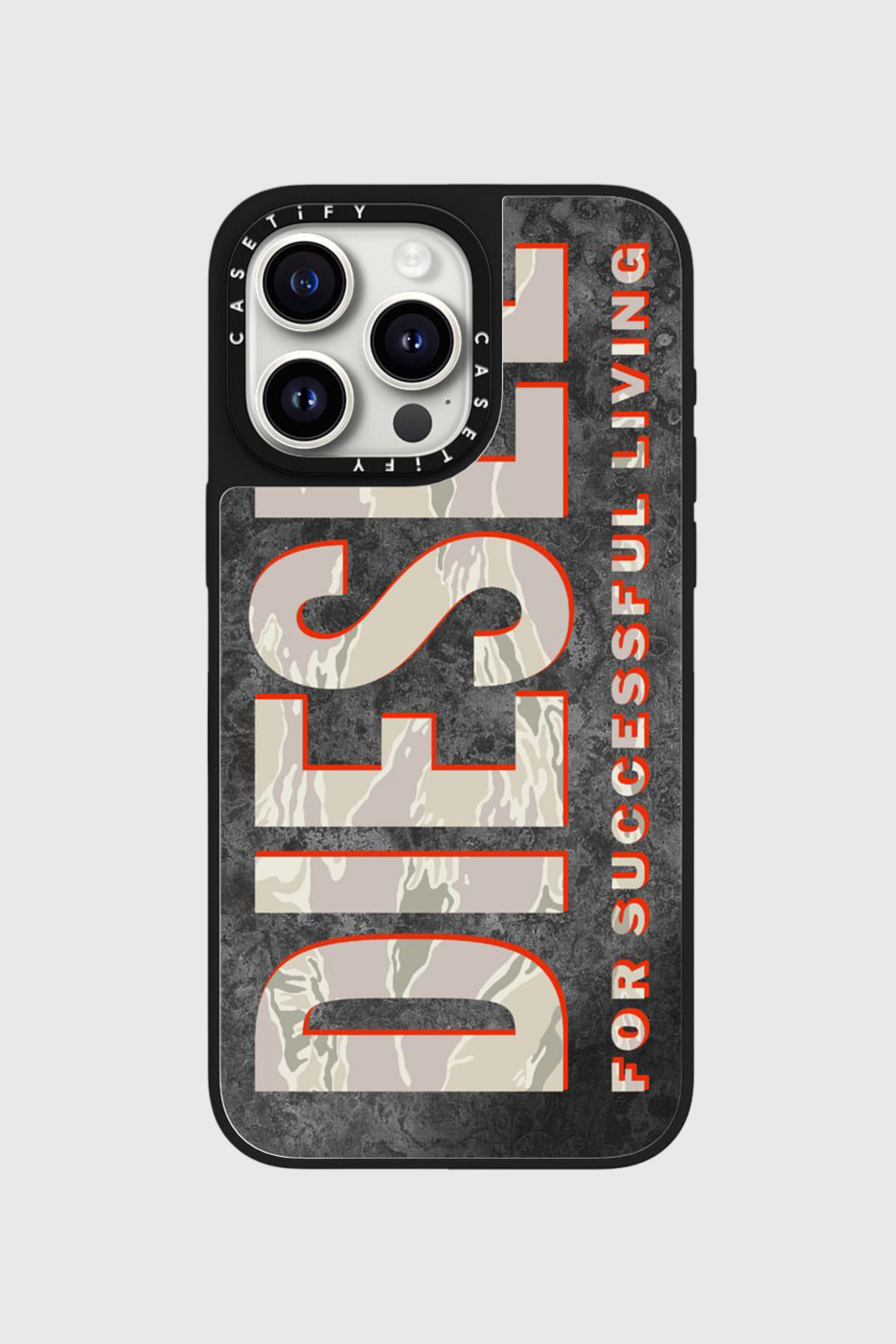 Diesel - 60329 CASETIFY MOULDED CASE, Coque MagSafe Camouflage iPhone 15 Pro Max Mixte in Polychrome - 3