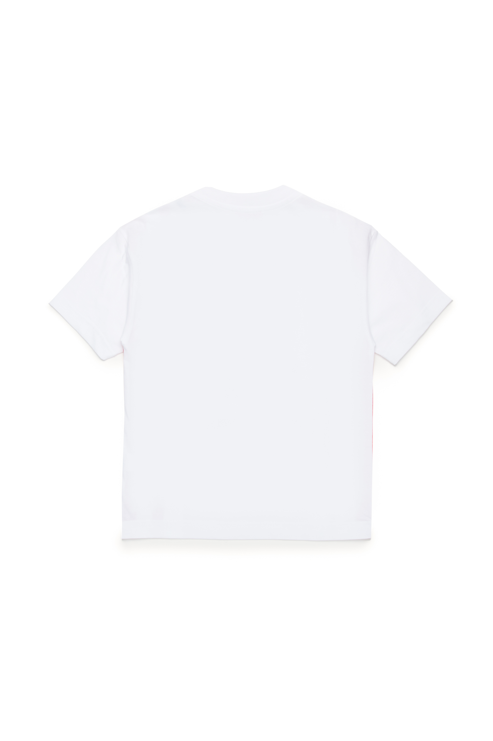 Diesel - TNABELM5 OVER, Mixte T-shirt avec logo imprimé effet plié in Polychrome - Image 2