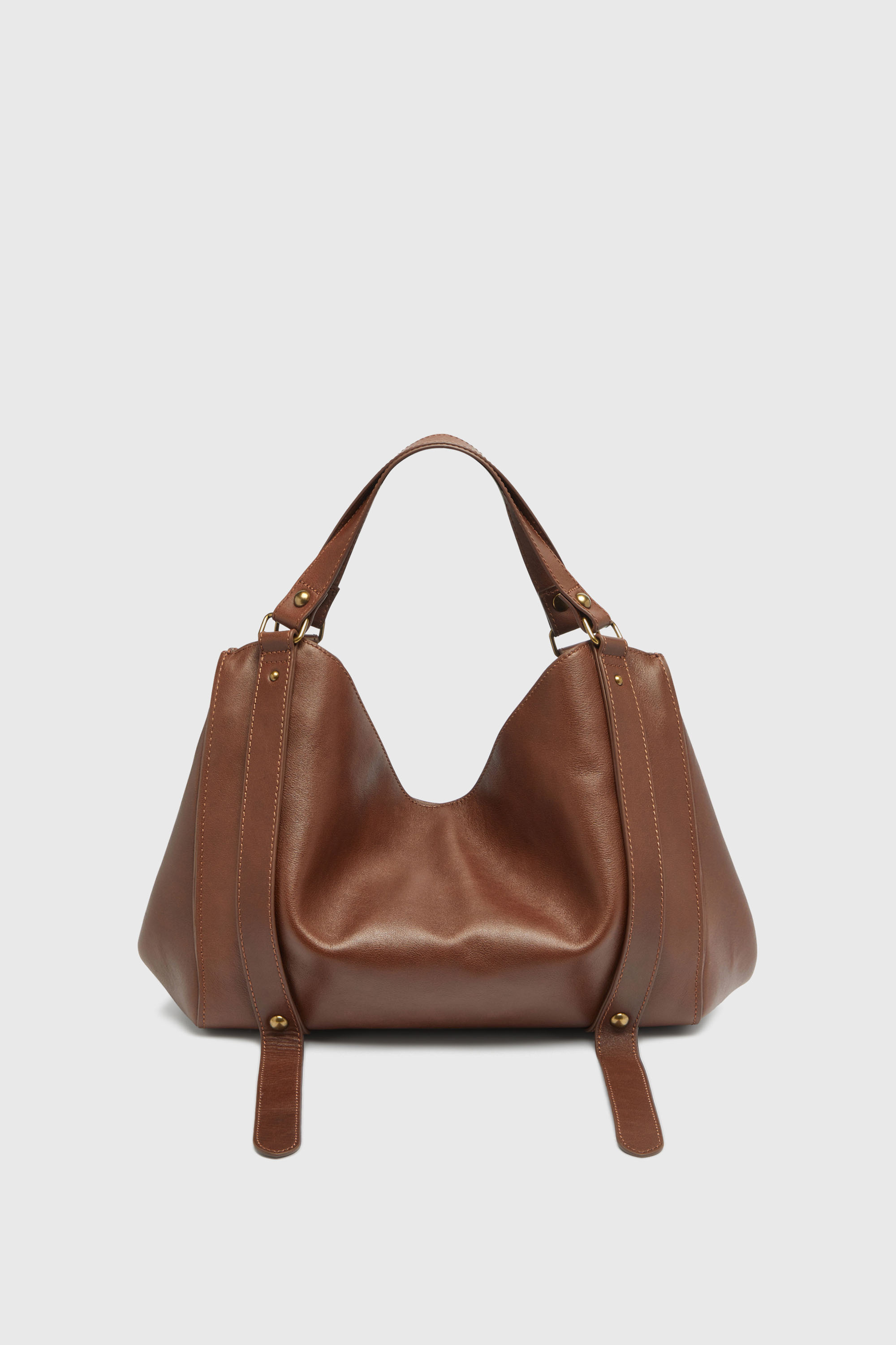 Diesel - D-ONE TOPHANDLE M, D-One-Sac medium &agrave; poign&eacute;e sup&eacute;rieure en cuir trait&eacute; Mixte in Marron - 2