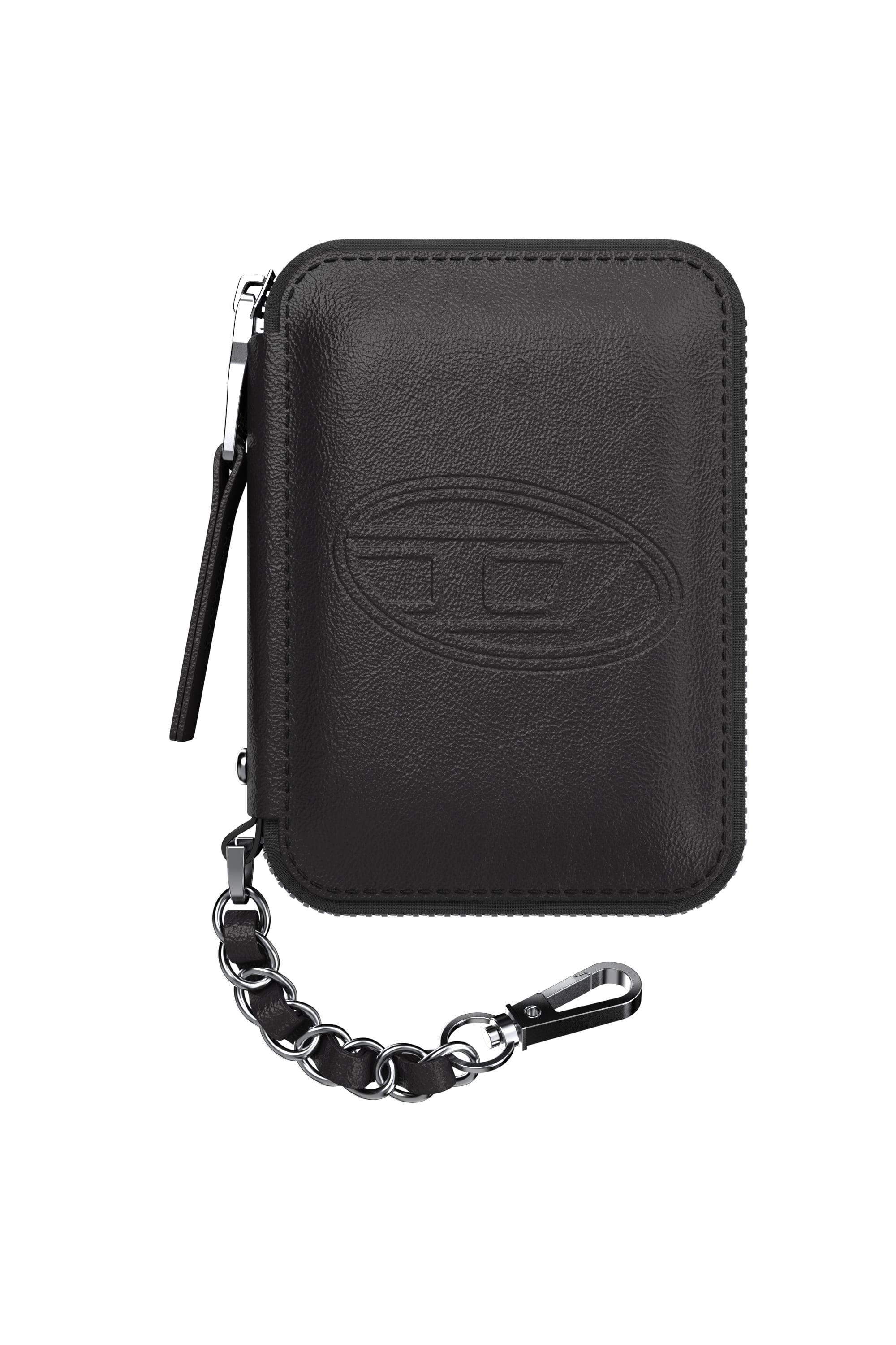 Diesel - 60667 UNIVERSAL POUCH, Pochette MagSafe Oval D Mixte in Noir - 1