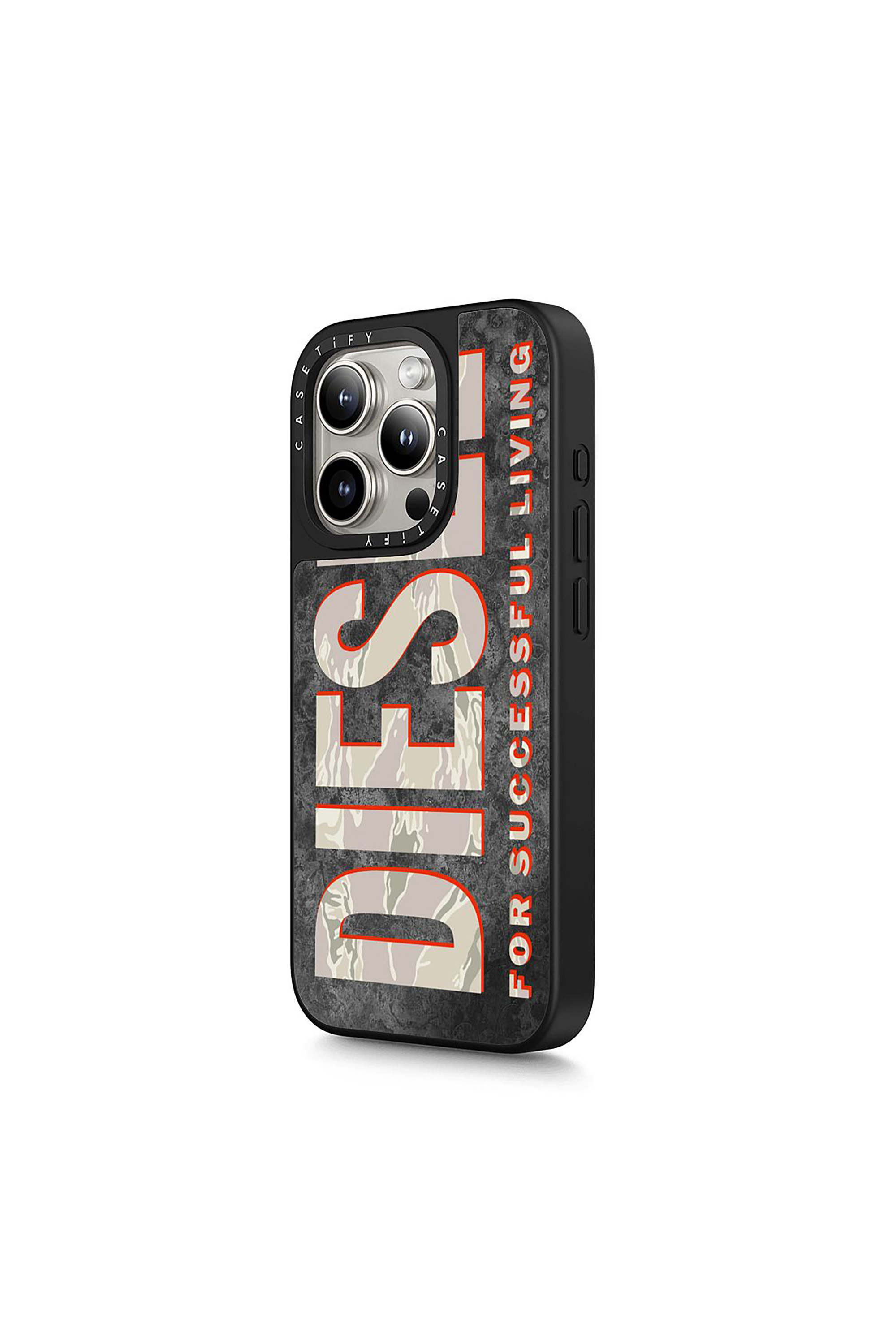 Diesel - 60329 CASETIFY MOULDED CASE, Coque MagSafe Camouflage iPhone 15 Pro Max Mixte in Polychrome - 2