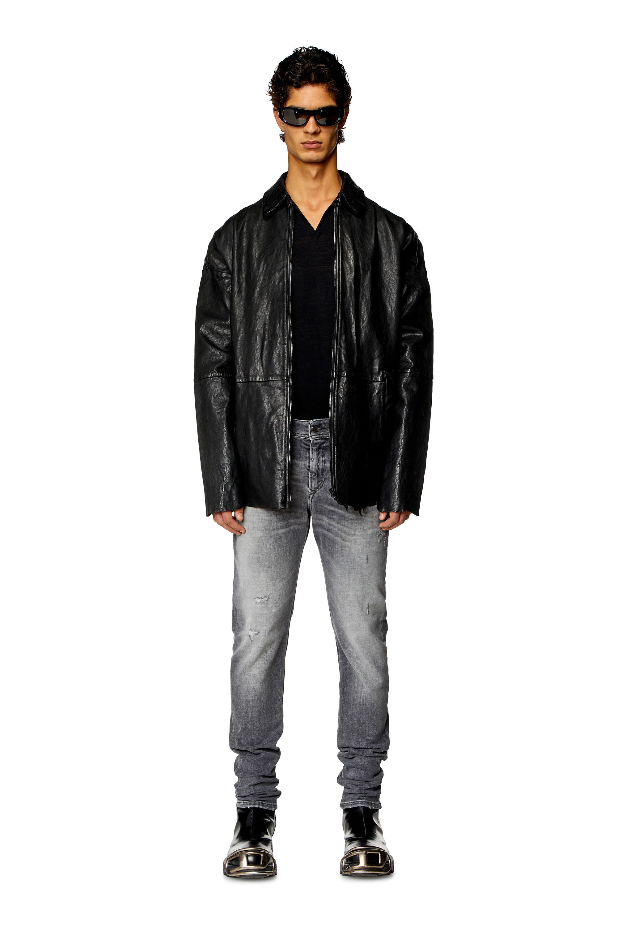 Diesel - Skinny Jeans 1979 Sleenker 09H70, Gris - Image 4