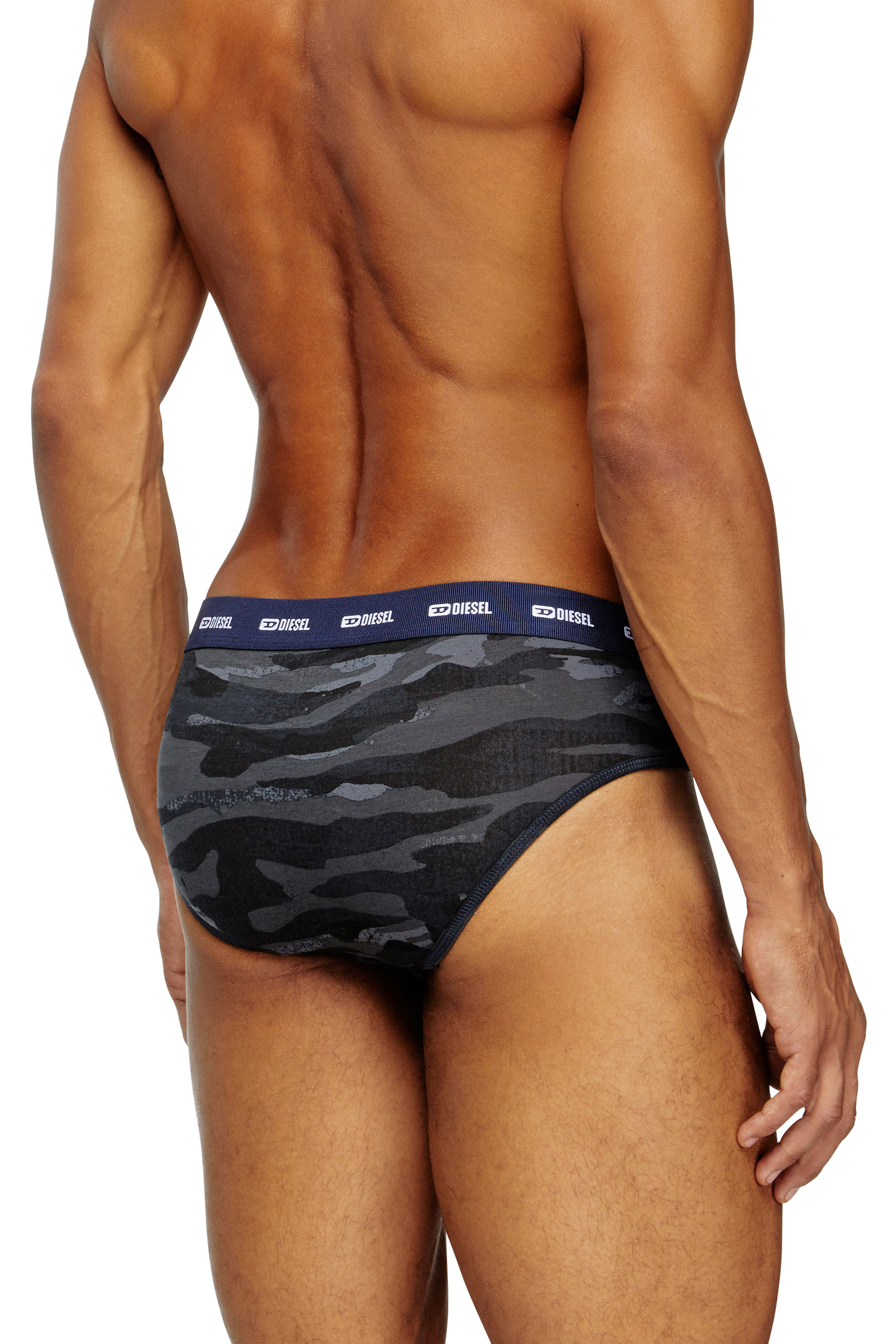 Diesel - ANDRE-UTLT-3PACK, Lot de 3 slips unis et motif camouflage Homme in Polychrome - 2