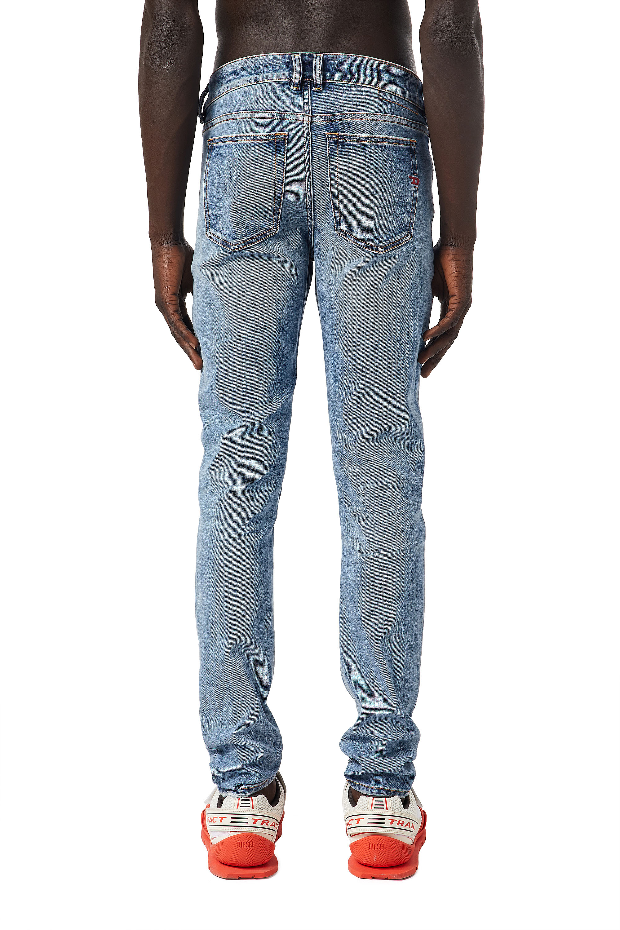 Diesel - 1979 Sleenker 09B66 Skinny Jeans, Bleu Clair - Image 3