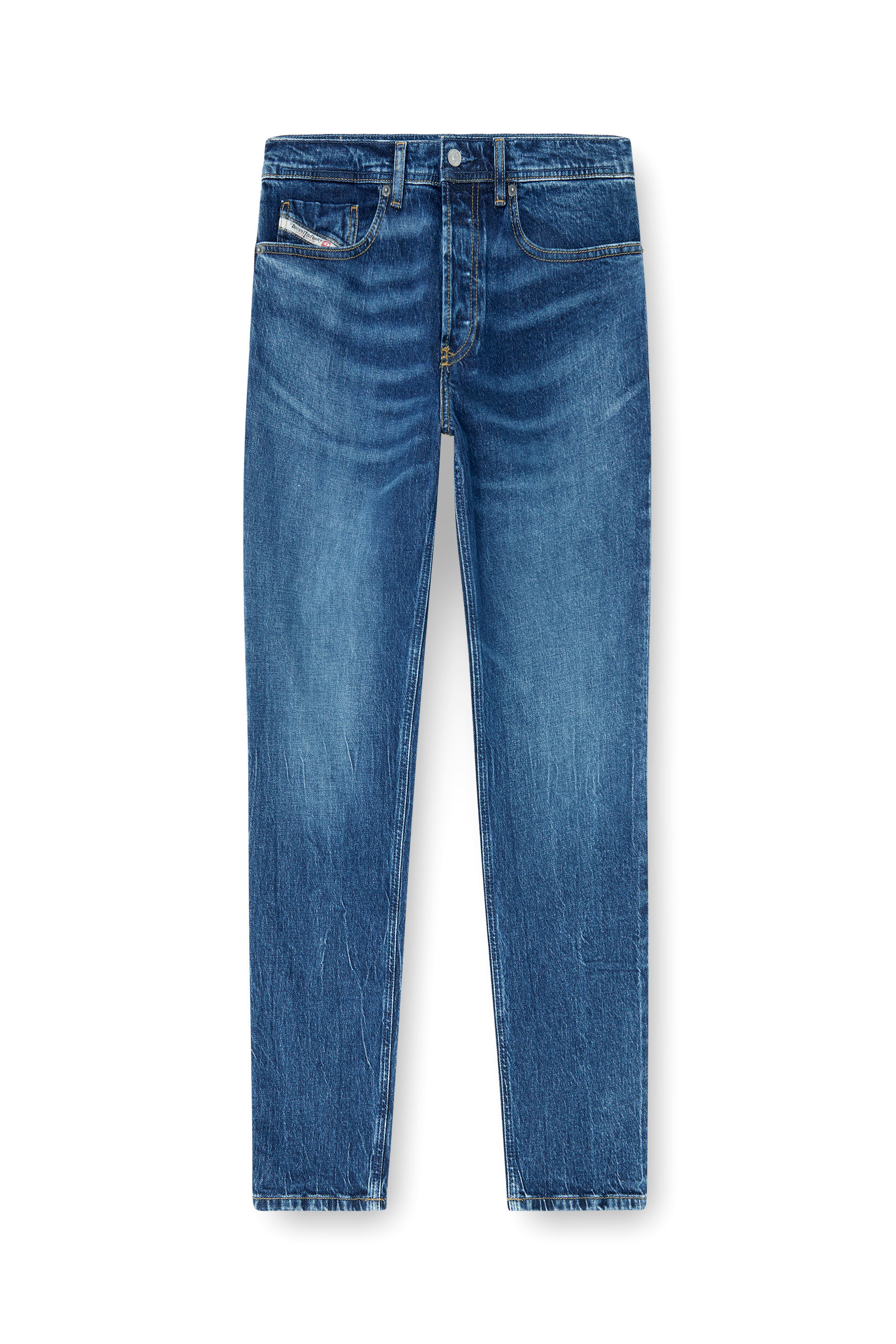 Diesel - Regular Jeans 2023 D-Finitive 0KBBQ Homme, Bleu Fonc&eacute; - Image 2