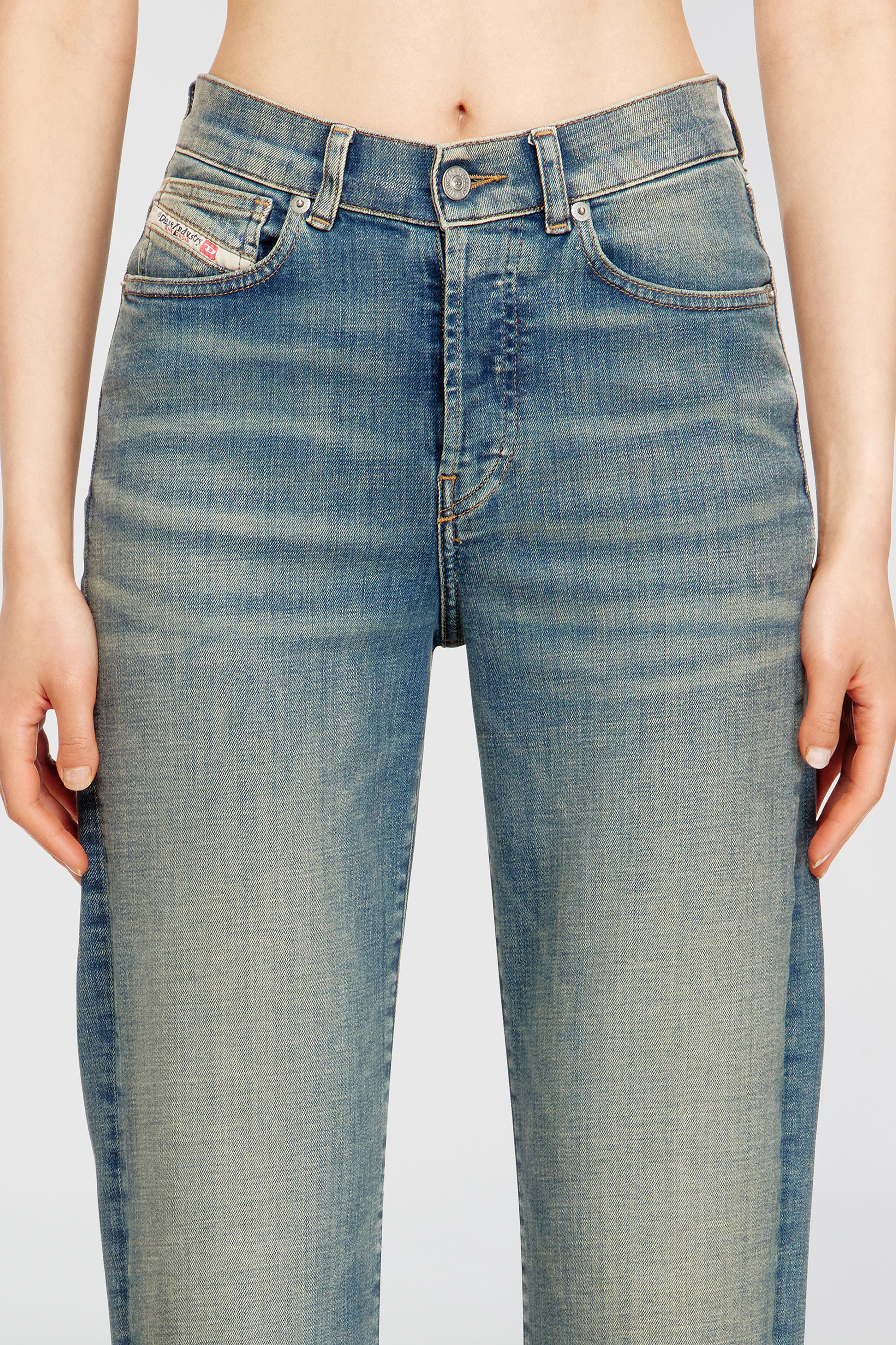 Diesel - Regular Jeans 1971 D-Sent 09N32 Femme, Bleu moyen - Image 5