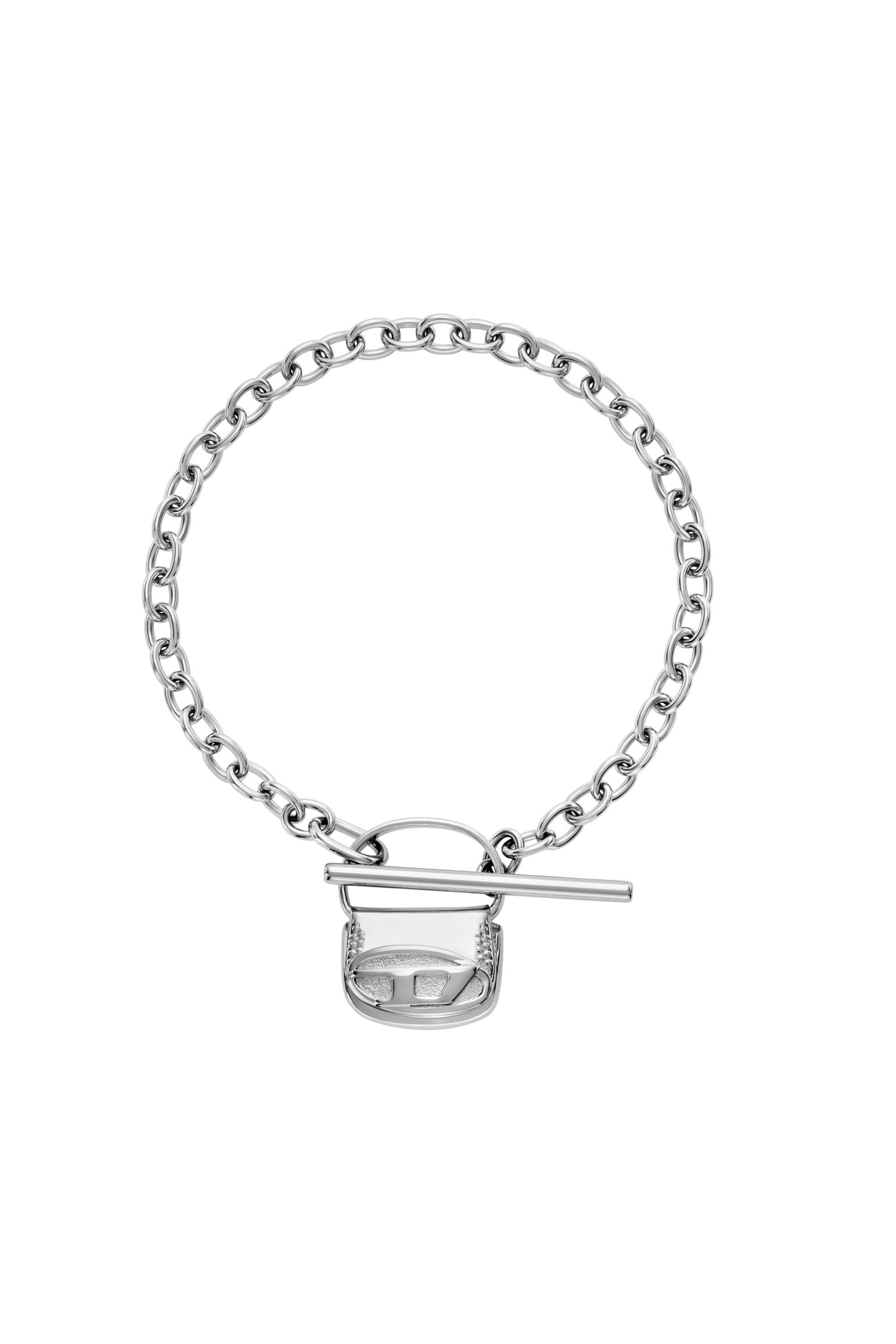 Diesel - DX1592040 JEWEL, Bracelet en acier inoxydable Mixte in Gris argenté - 1