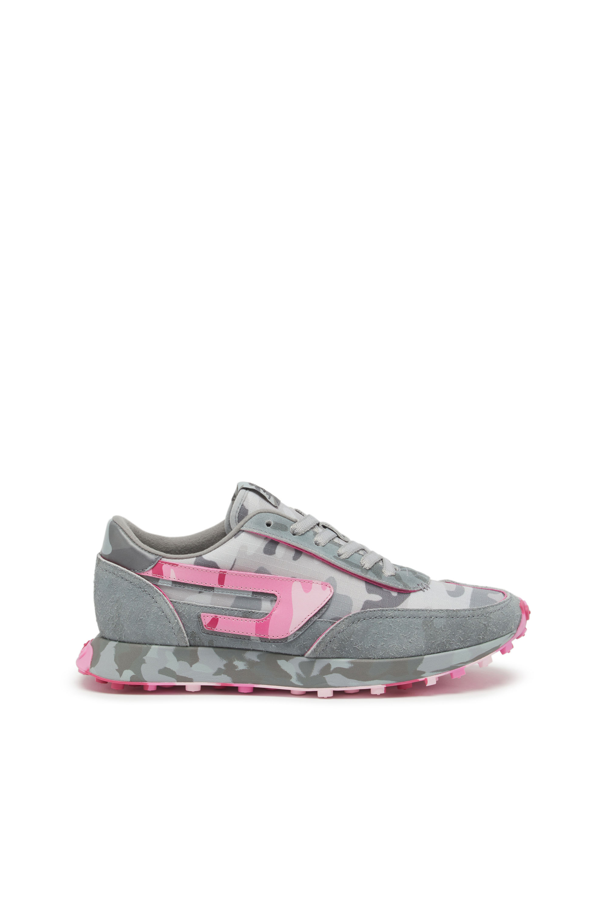 Diesel - S-RACER LC W, S-Racer Lc W - Sneakers basses avec imprim&eacute; camouflage Femme in Polychrome - 1