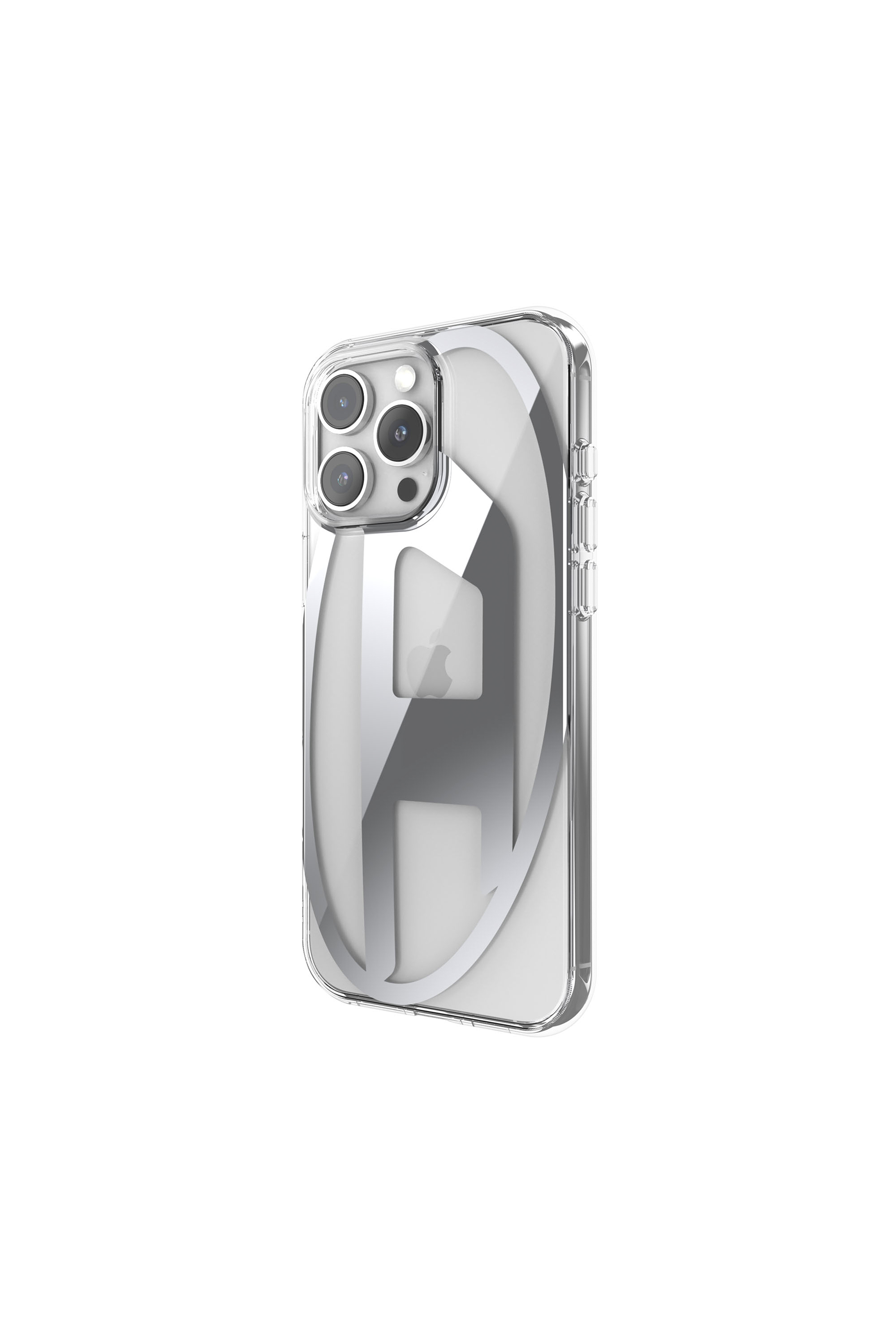 Diesel - 60142 AOP CASE, Coque miroir pour l'iP 16 Pro Max Mixte in Gris argenté - 4