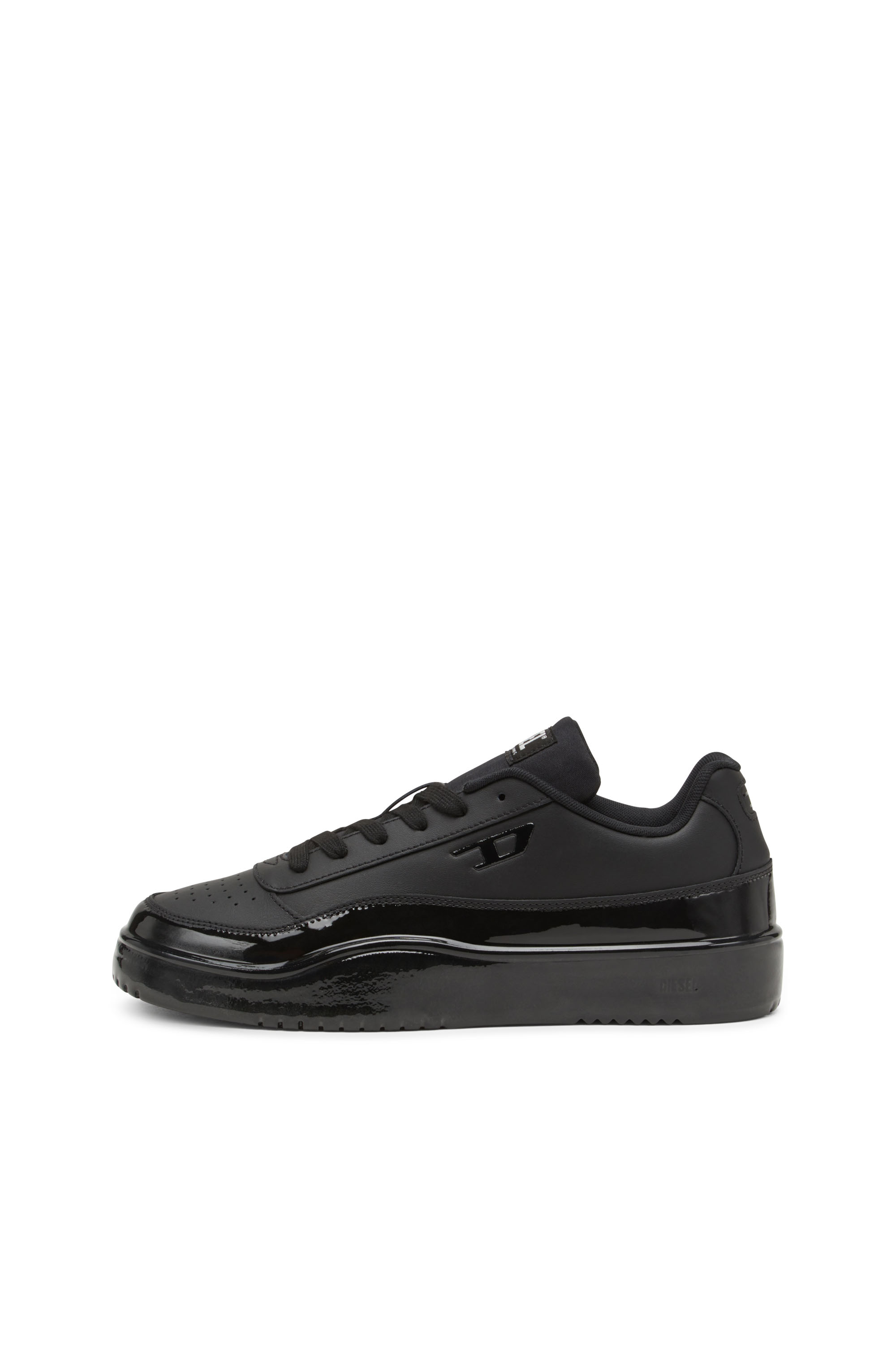 Diesel - S-TRACKER-D LOW, S-Tracker-D-Sneakers en cuir siliconé Homme in Noir - 7