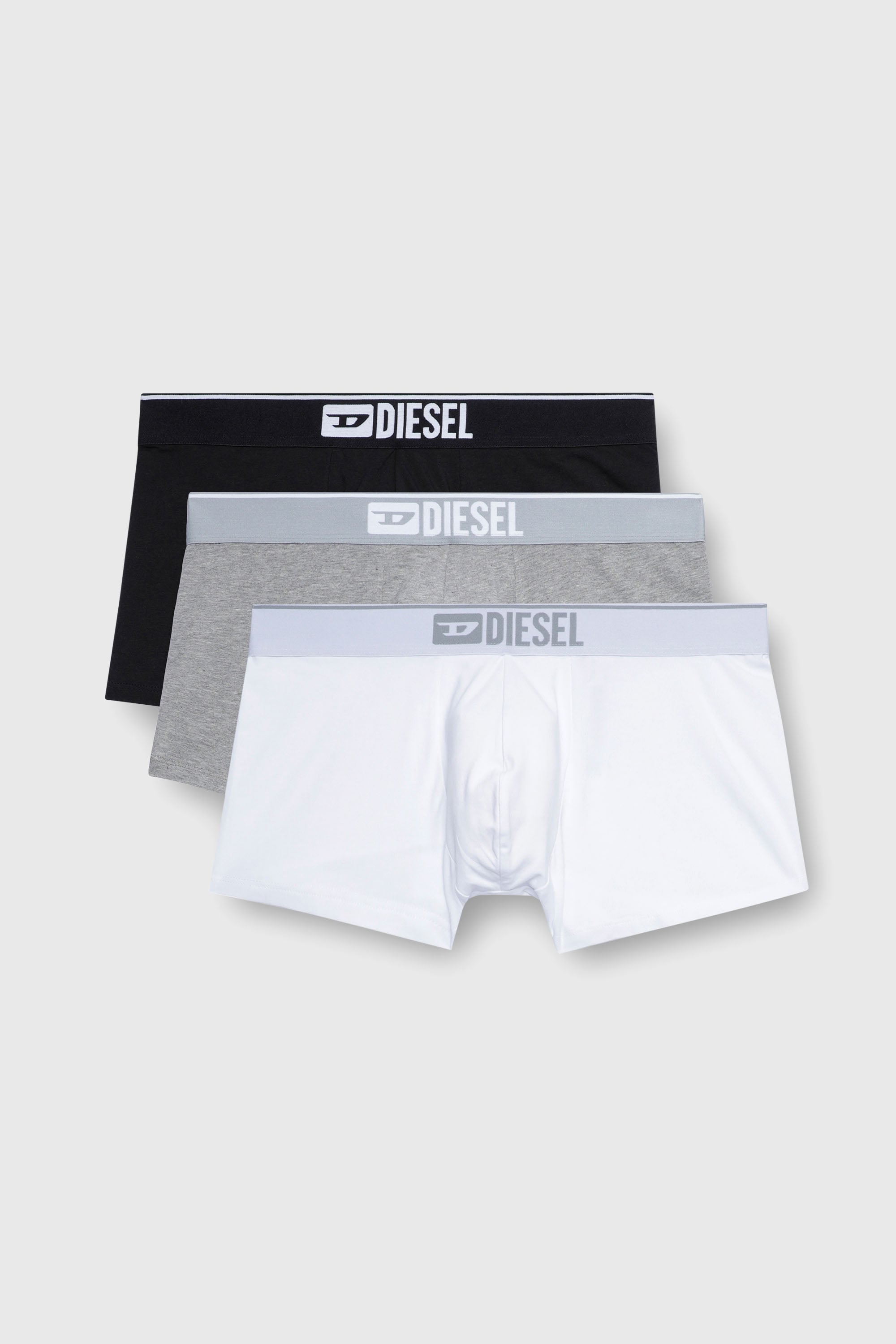 Diesel - UMBX-DAMIENTHREEPACK, Lot de trois boxers couleur unie Homme in Polychrome - 1