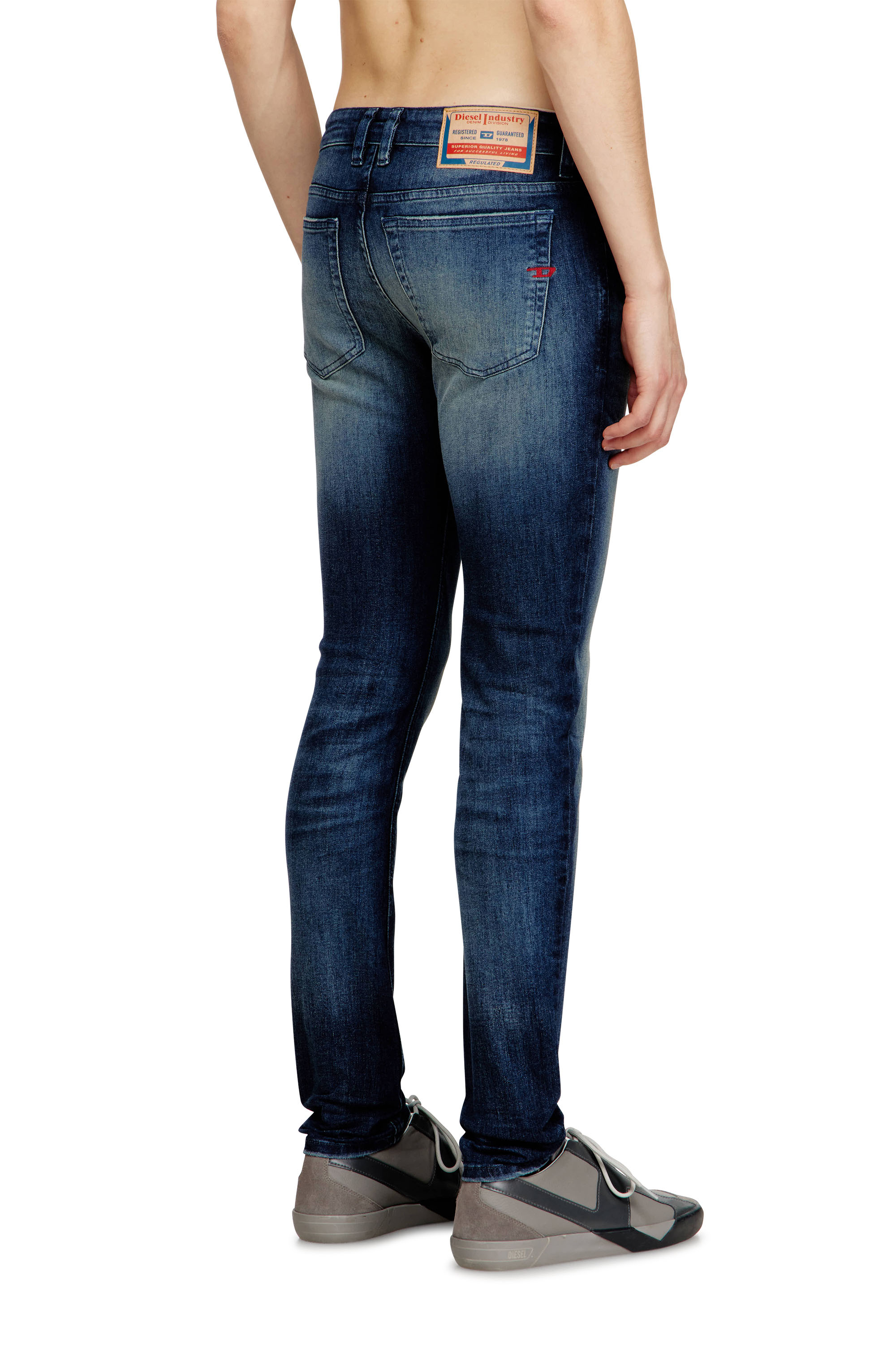 Diesel - Skinny Jeans 1979 Sleenker 0ADBM Homme, Bleu Fonc&eacute; - Image 4
