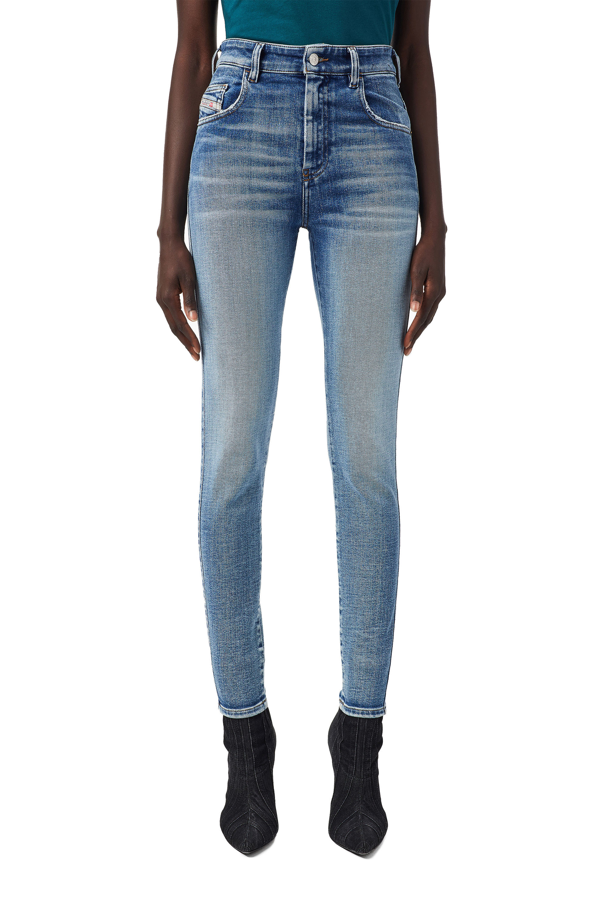Slandy High 09B09, Bleu Clair - Jeans
