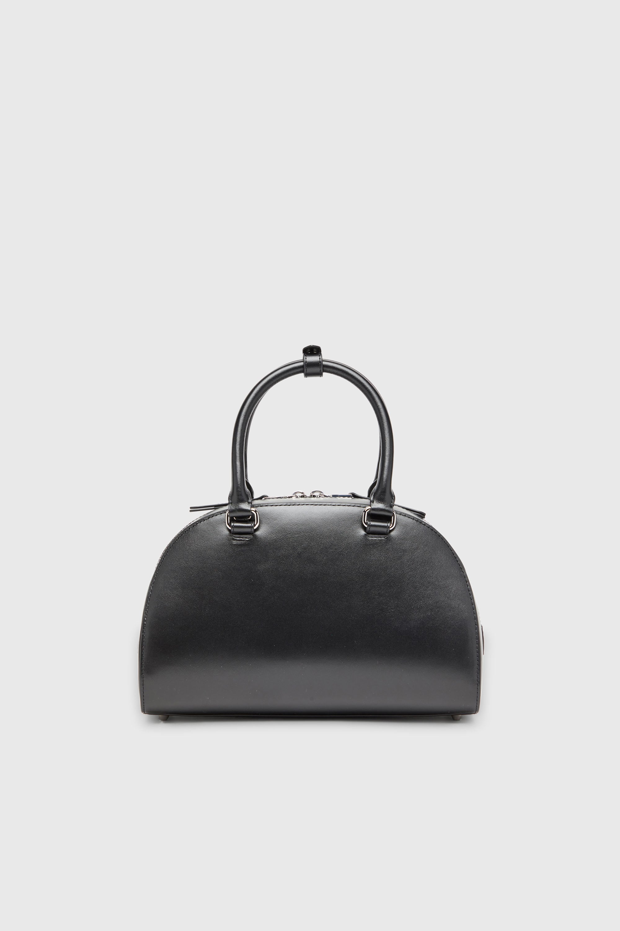 Diesel - 1DR DOME TOP HANDLE, 1DR Dome-Sac bowling en cuir Femme in Noir - 2