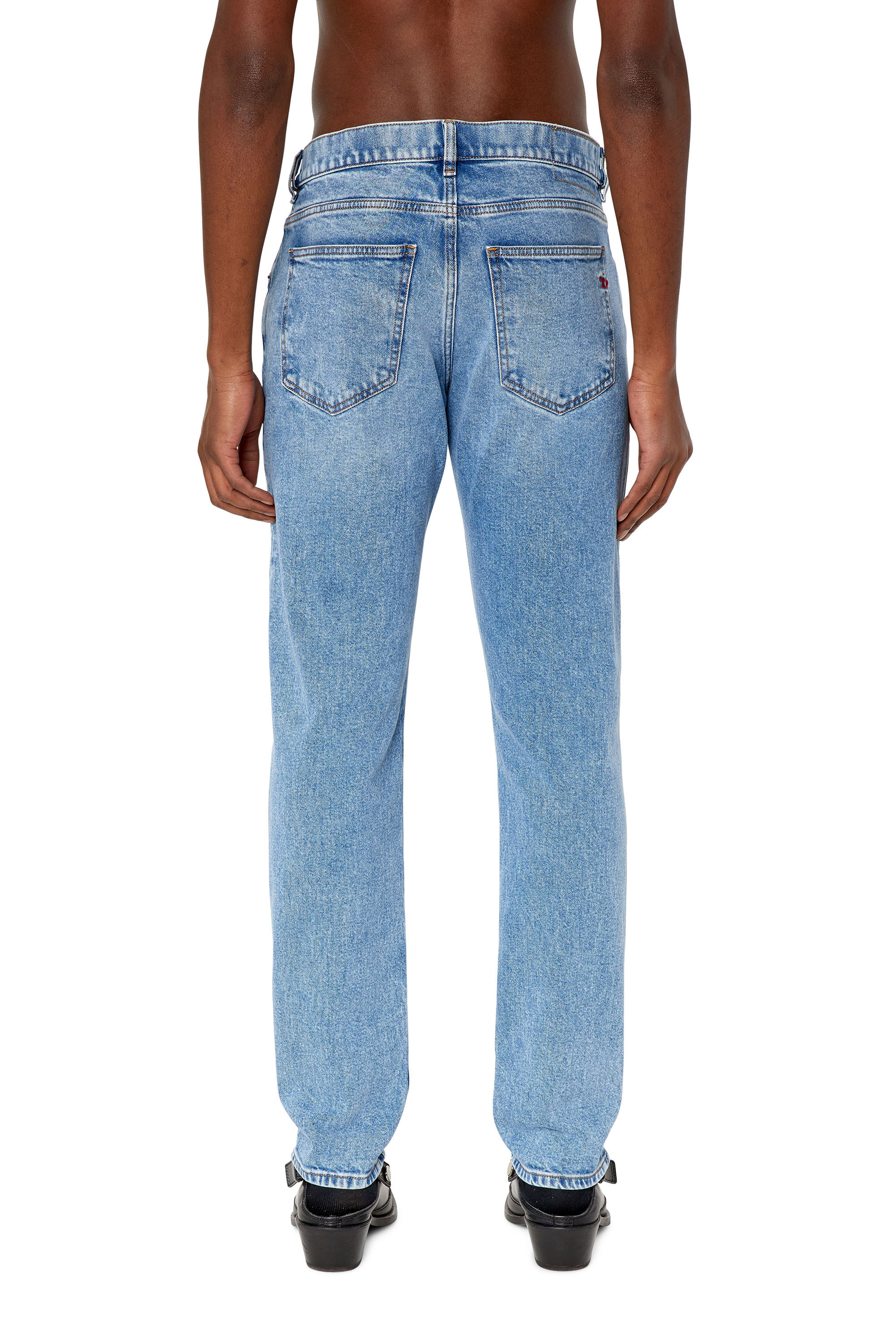 Diesel - Slim Jeans 2019 D-Strukt 9B92L, Bleu Clair - Image 3