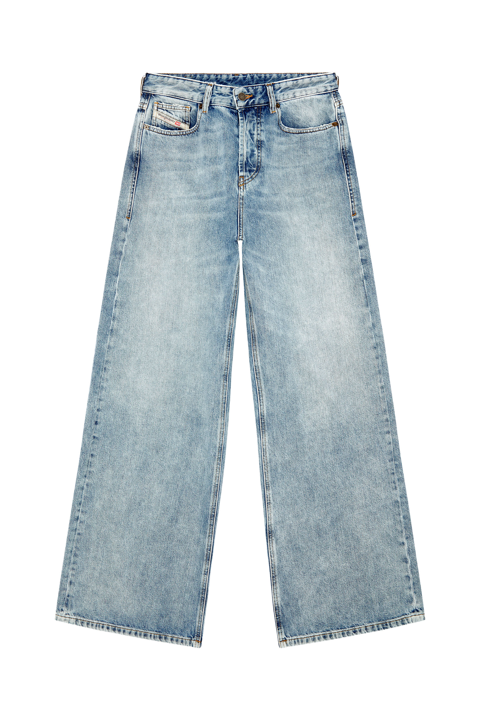 Diesel - Straight Jeans 1996 D-Sire 09H57, Bleu Clair - Image 5