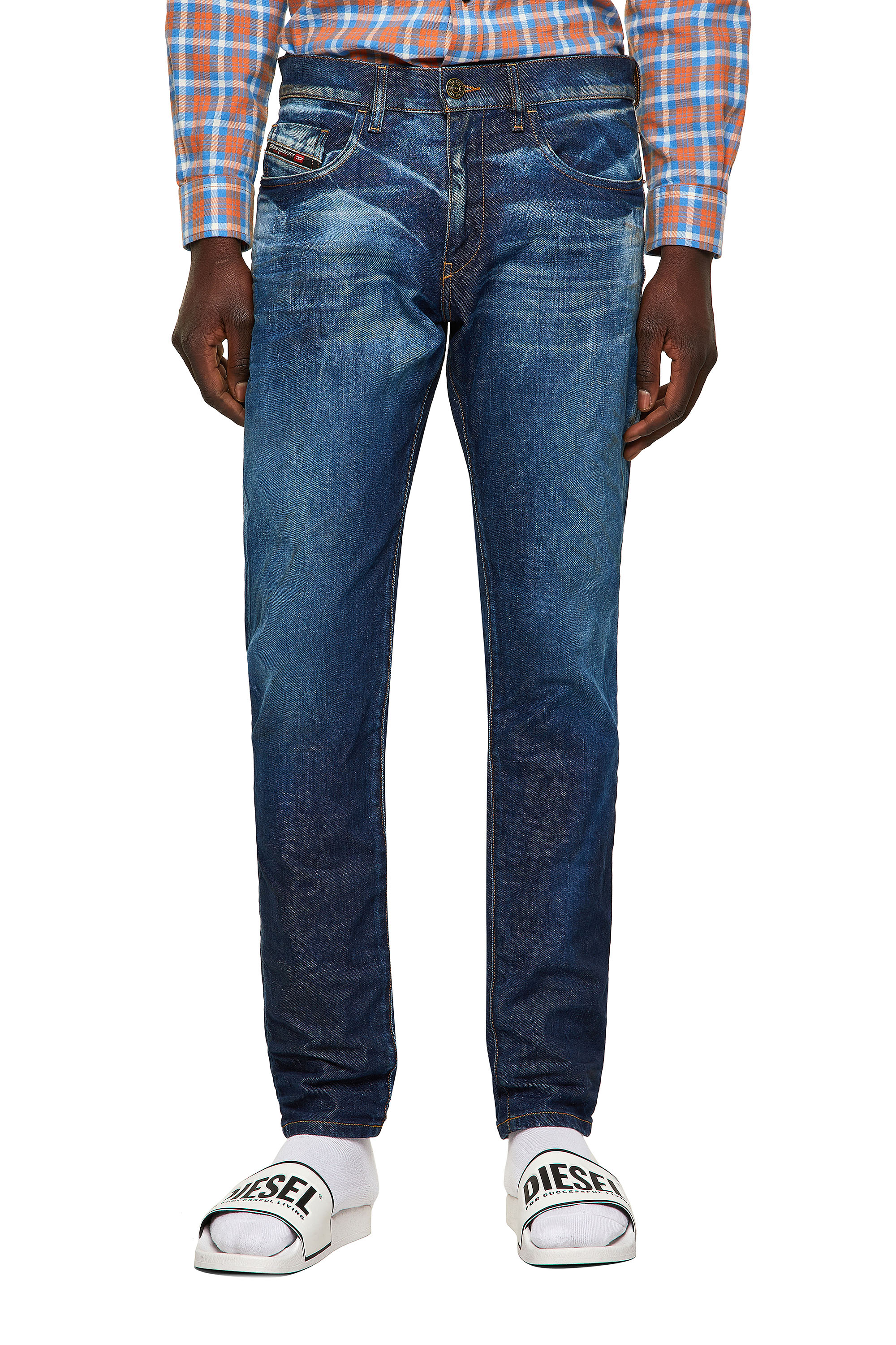 D-Strukt 09A13, Bleu moyen - Jeans