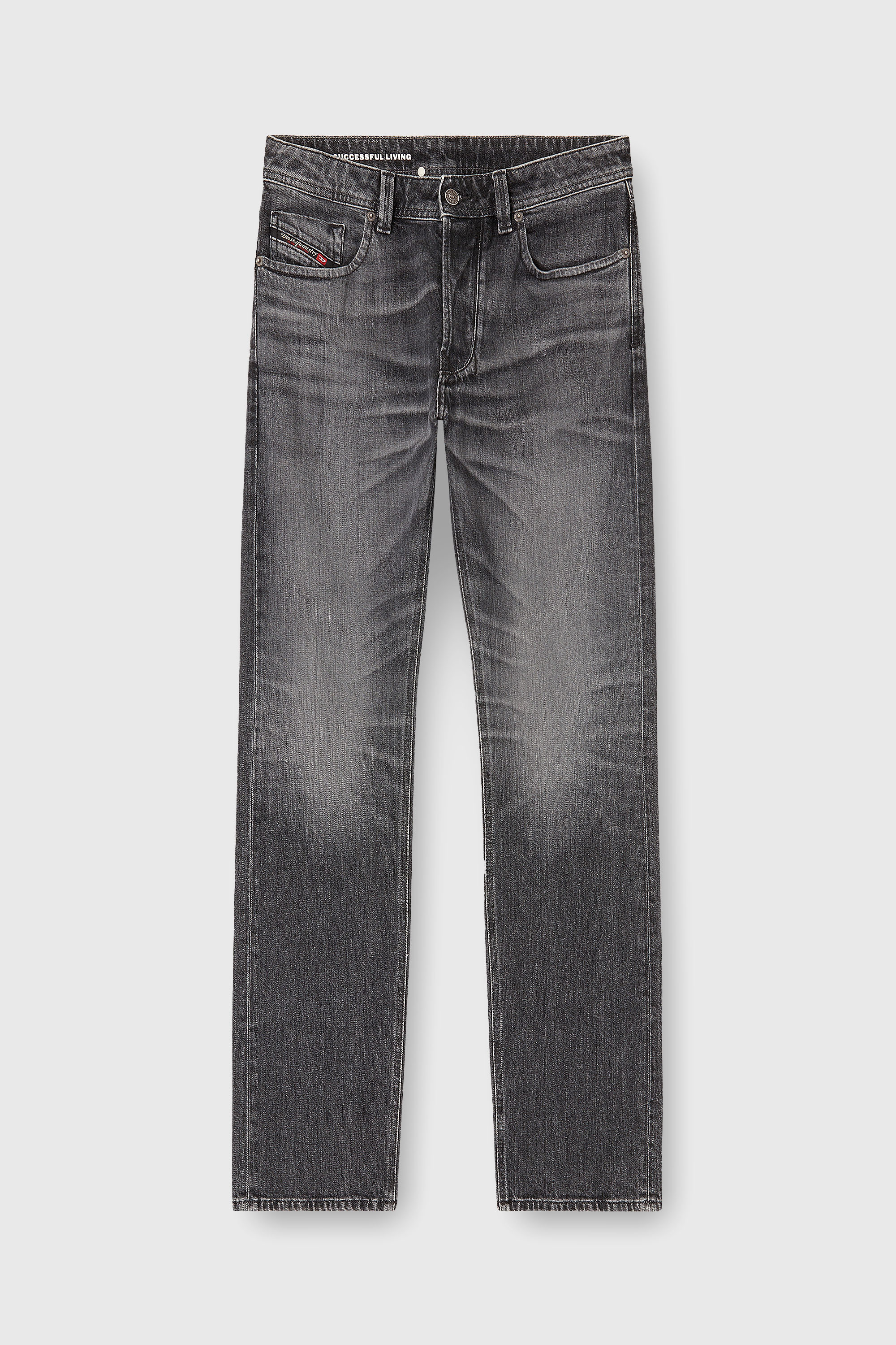 Diesel - Regular Jeans 1985 Larkee 09N49 Homme, Gris - Image 4