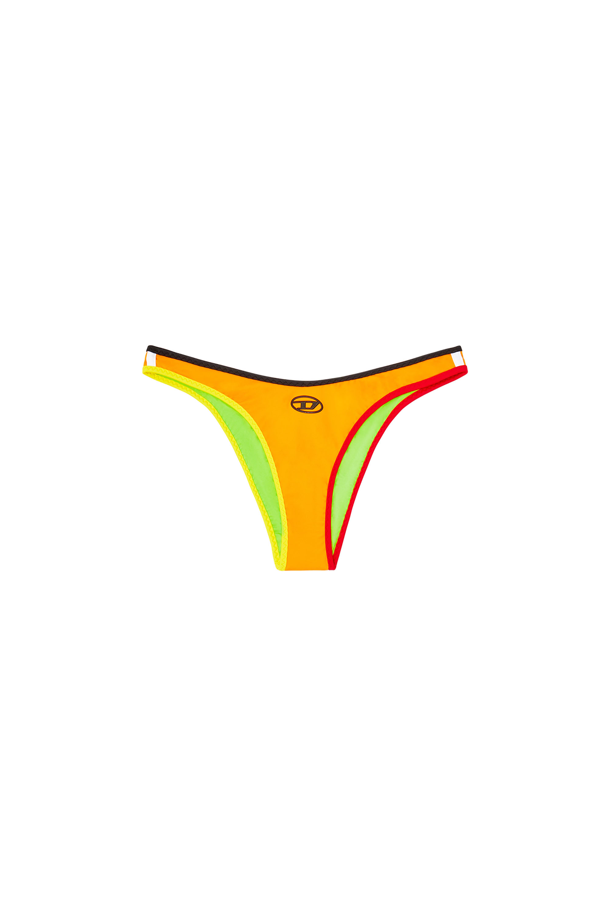 Diesel - BROOKE-D-POP, Bas de bikini color block Femme in Polychrome - 3