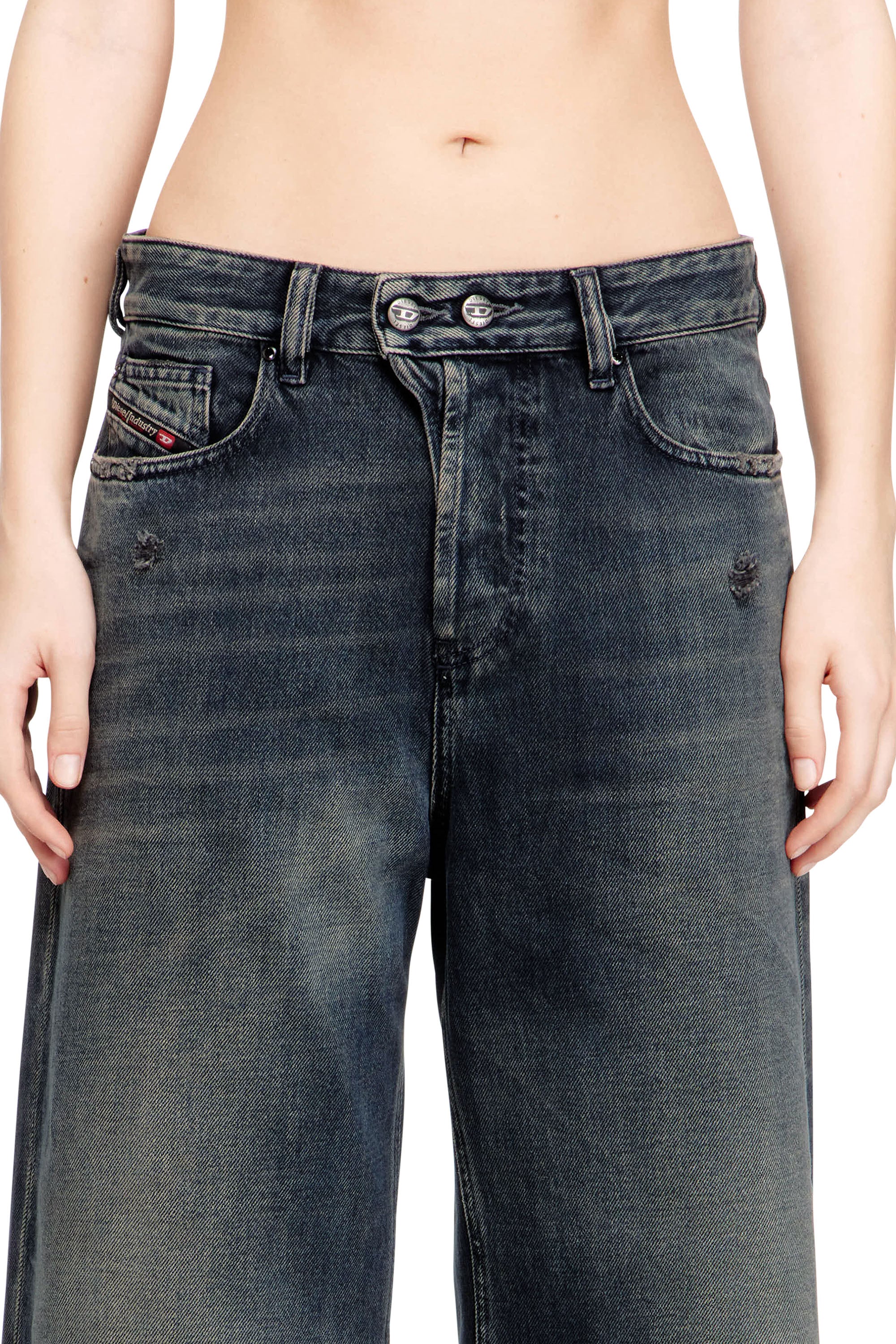 Diesel - Relaxed Jeans 1996 D-Sire 09N67 Mixte, Bleu Fonc&eacute; - Image 4