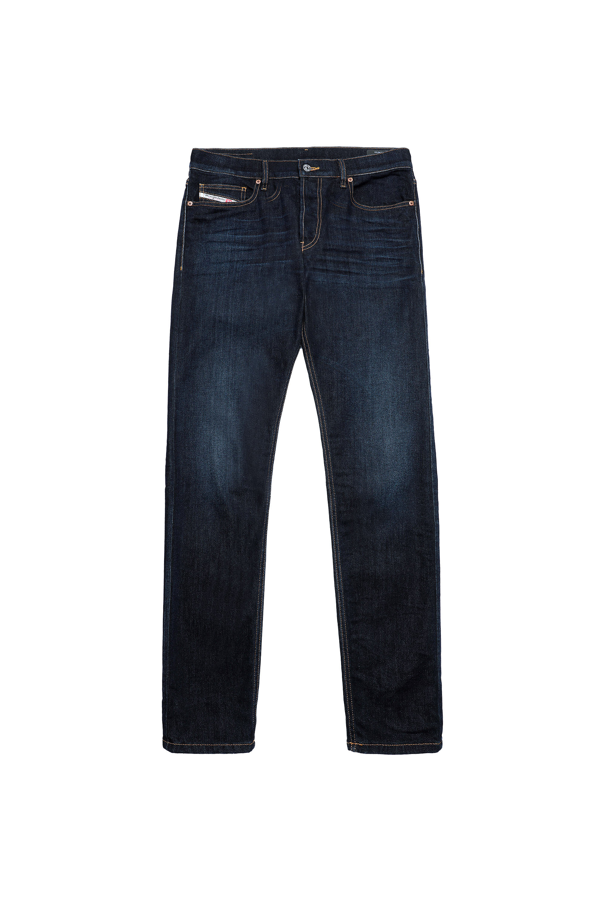 Diesel - D-Luster 009ZS Slim Jeans, Bleu Foncé - Image 6