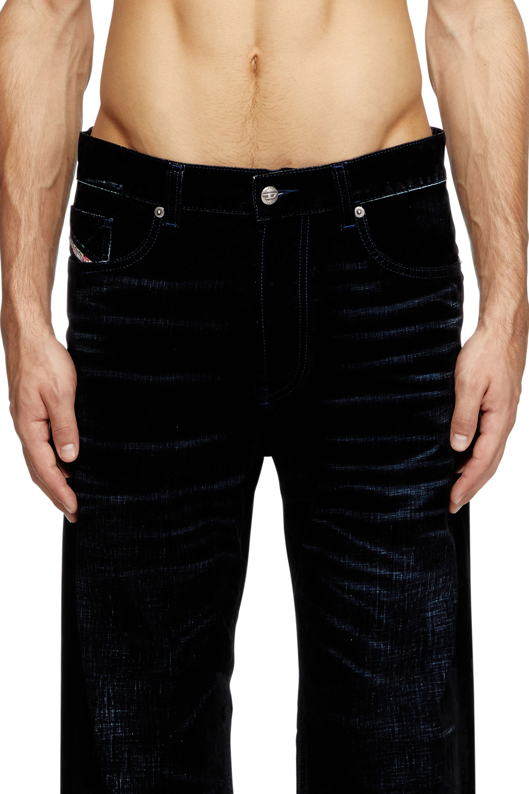 Diesel - Man's Regular Jeans 2010 D-Macs 068QY, Dark Blue - 3