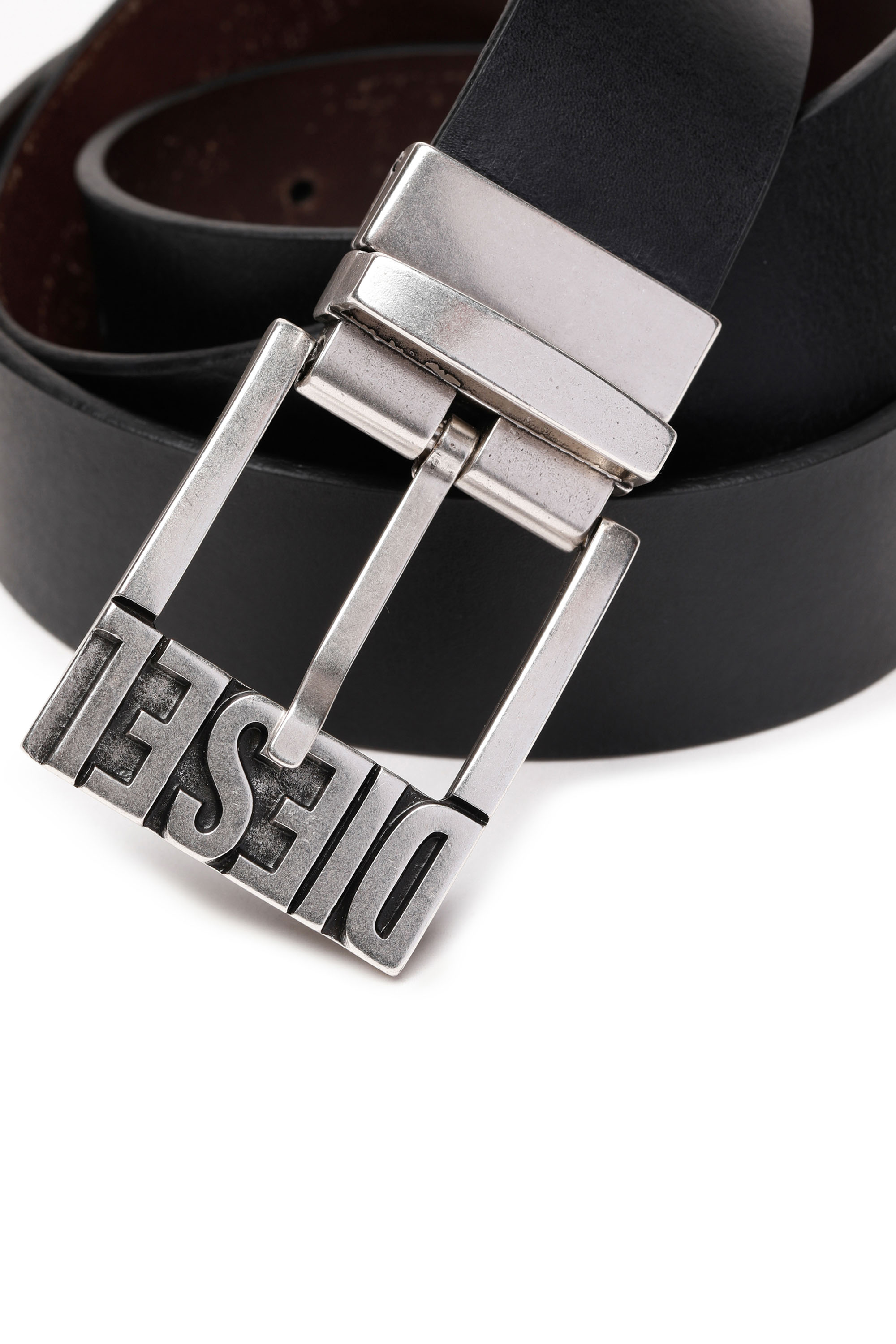 Diesel - B-SHIFT II, Ceinture 3.4 cm en cuir réversible Homme in Polychrome - 3