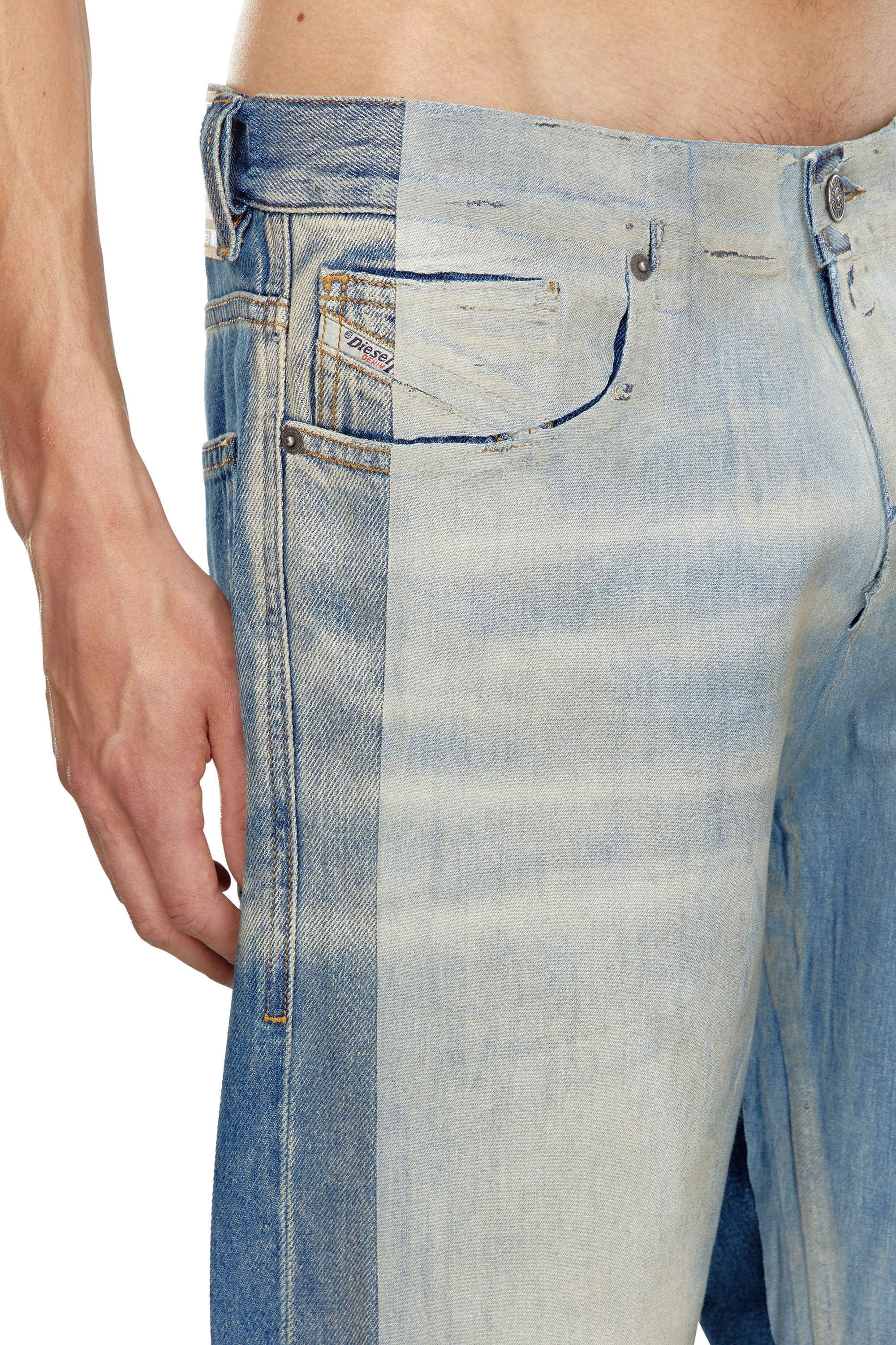 Diesel - Homme Straight Jeans 2010 D-Macs 09K22, Bleu moyen - Image 5
