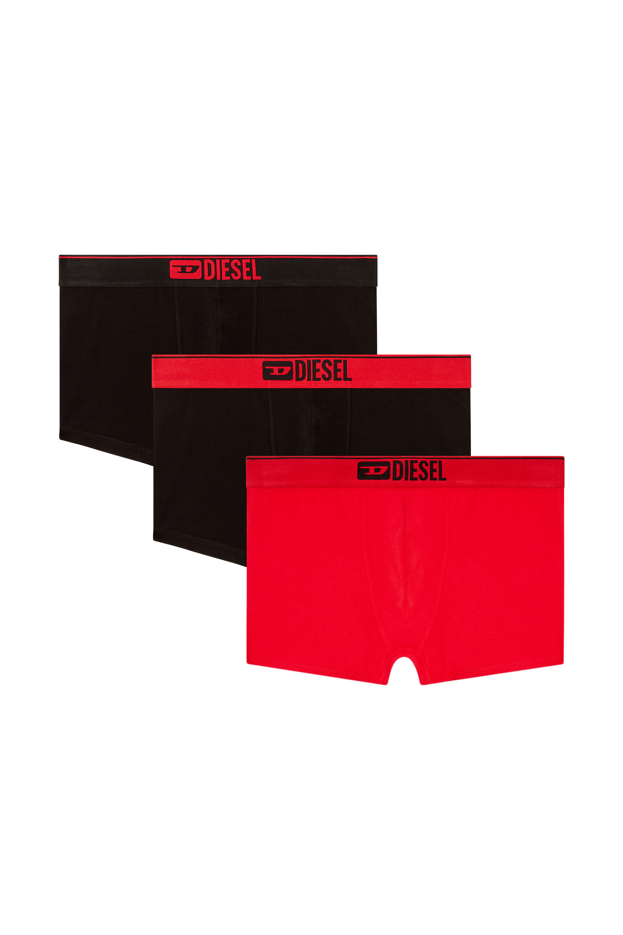 Diesel - UMBX-DAMIENTHREEPACK, Lot de trois boxers couleur unie Homme in Polychrome - 1