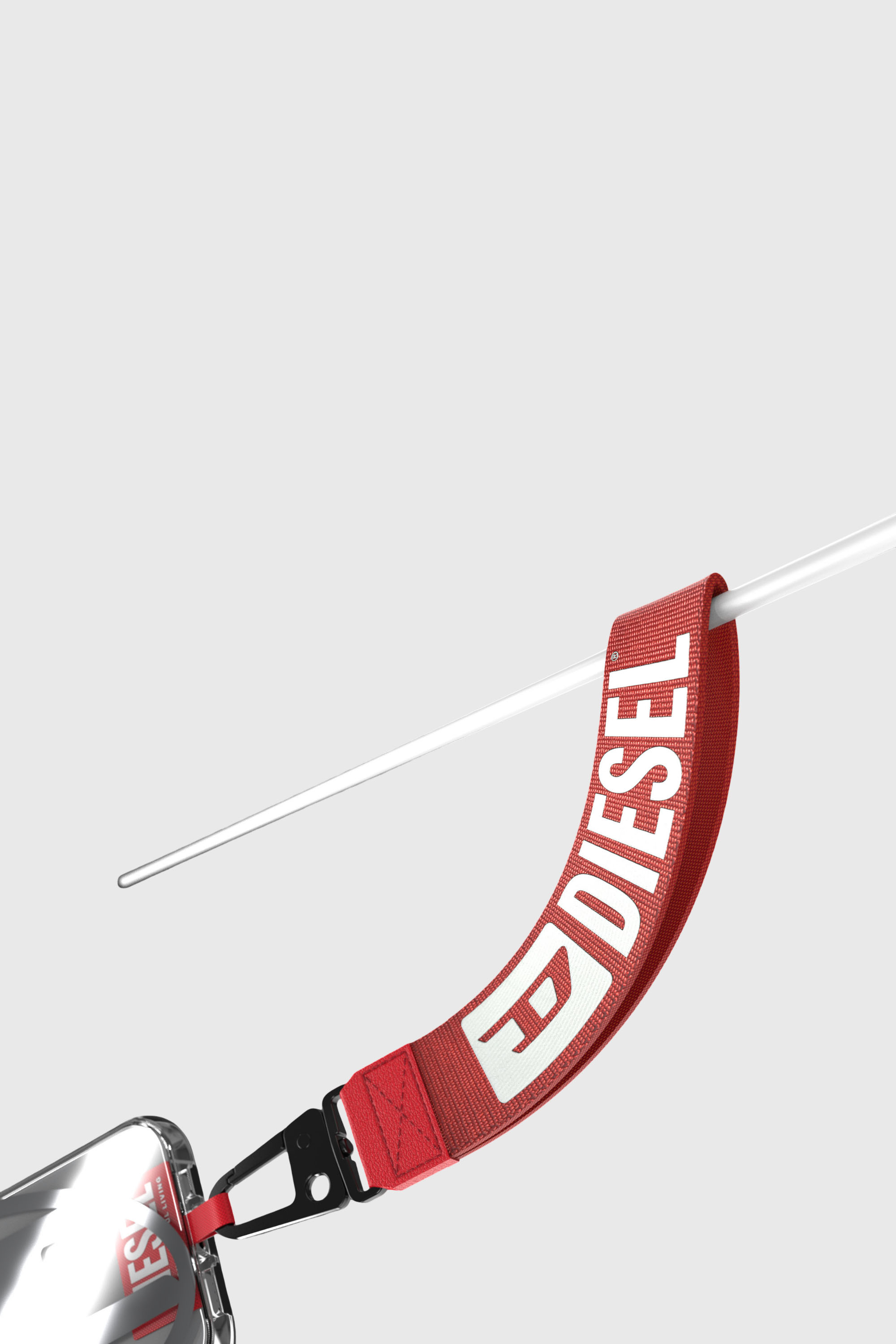 Diesel - 60192 WRIST STRAP, Bracelet de poignet universelle Mixte in Rouge - 4