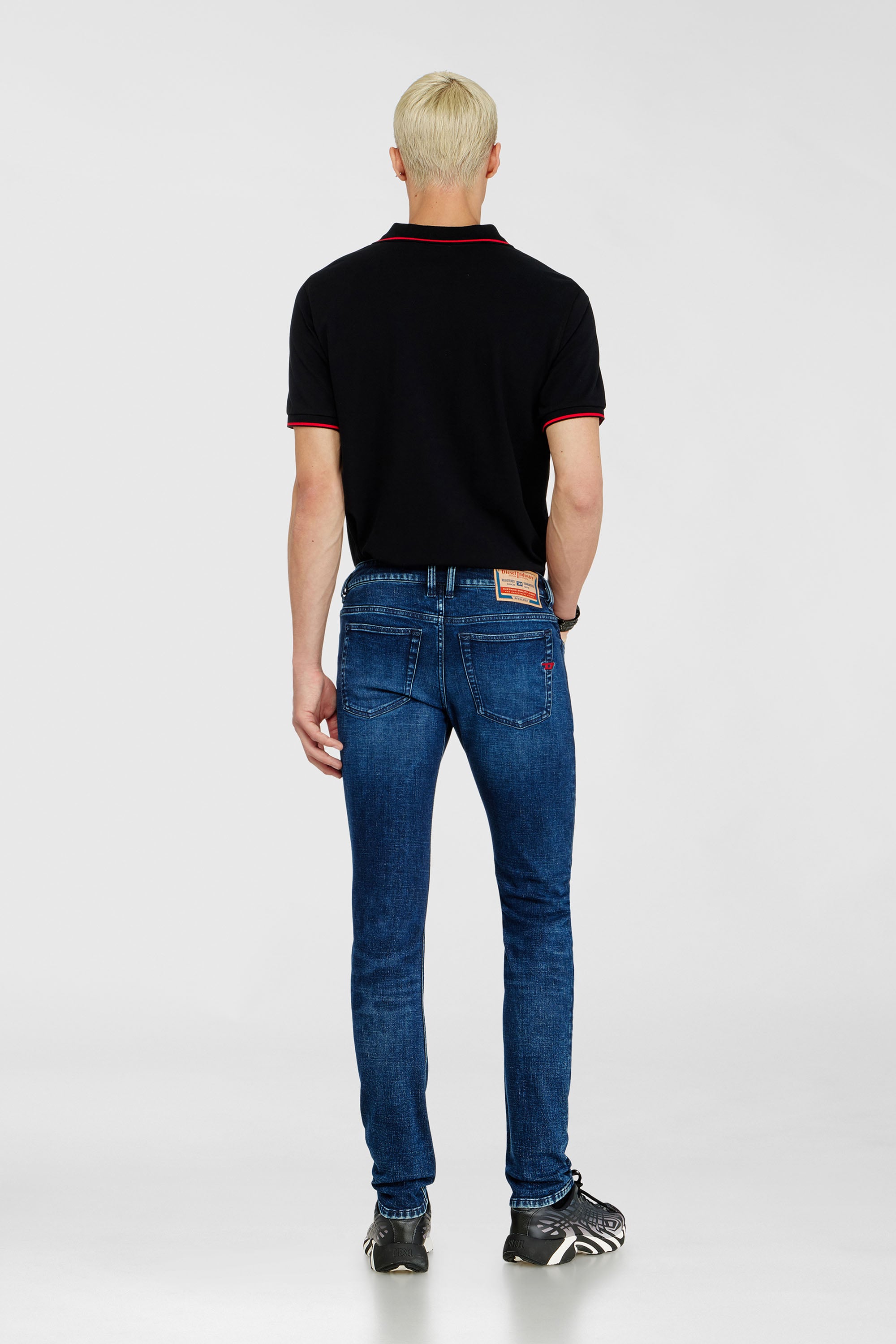 Diesel - Skinny Jeans 1979 Sleenker 0KBBD Homme, Bleu Fonc&eacute; - Image 3
