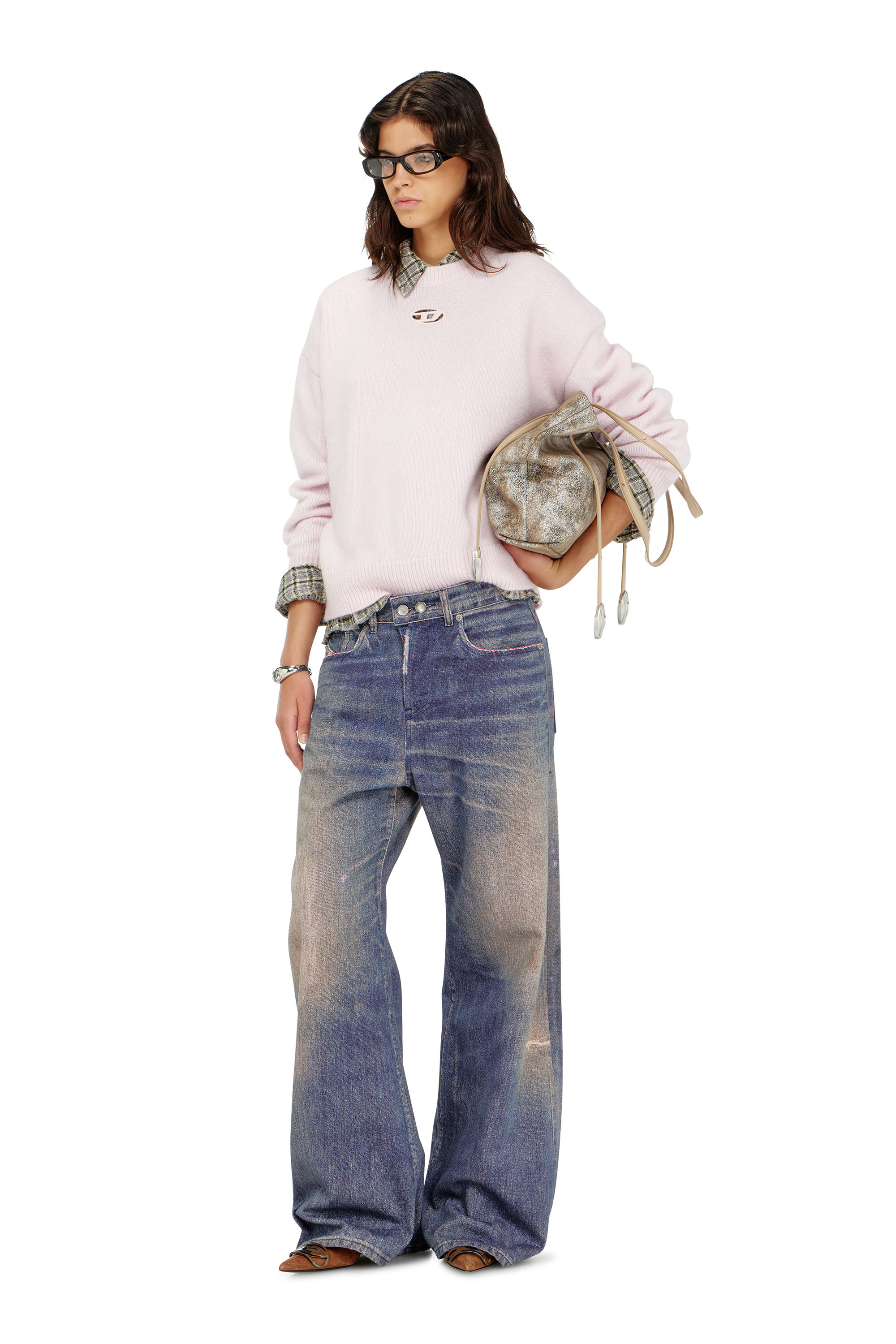 Diesel - M-AREETA, Pull en laine et m&eacute;lange d'alpaga Femme in ToBeDefined - 2