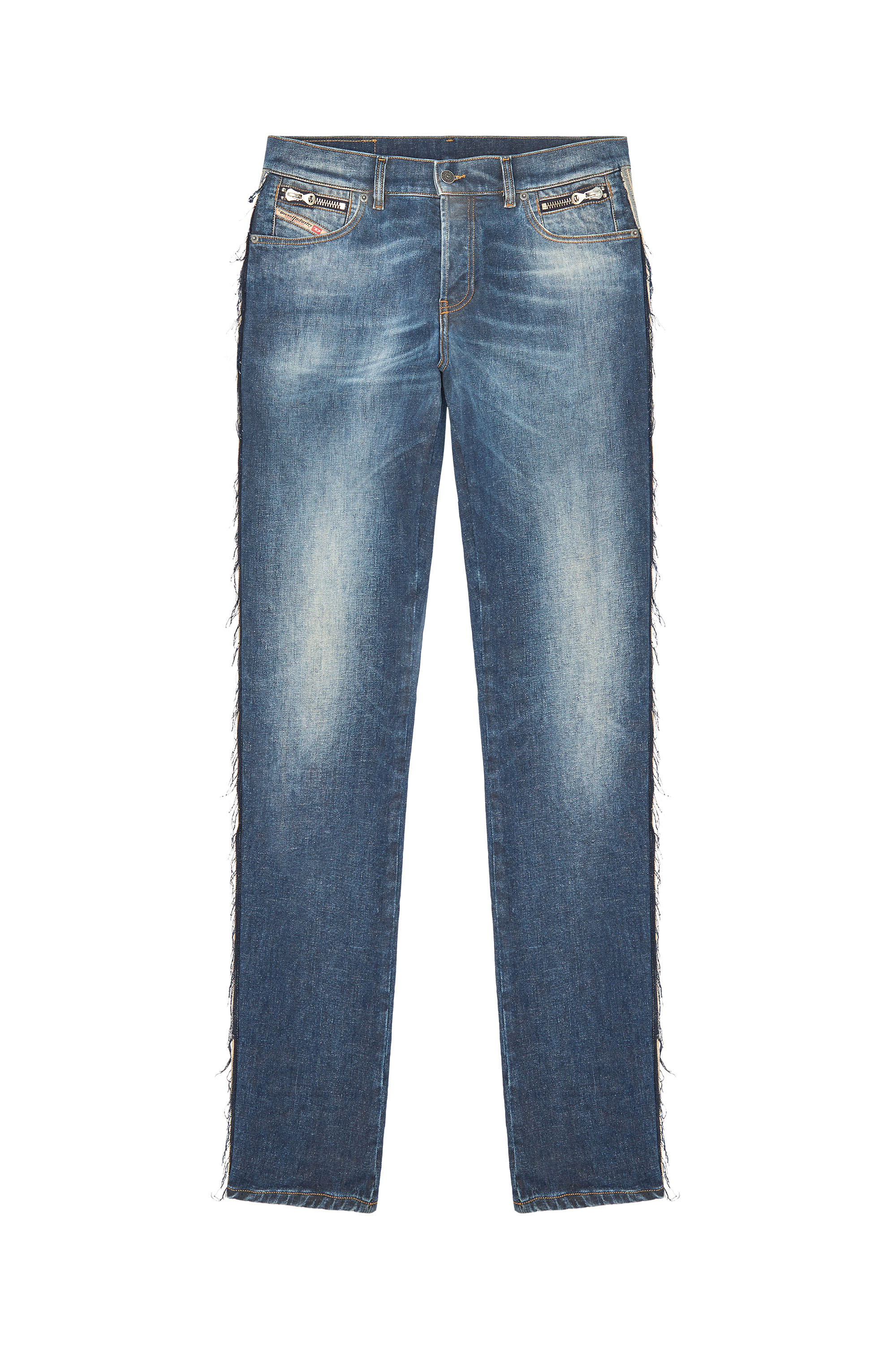 Diesel - 1995 D-Sark 09F39 Straight Jeans, Bleu Foncé - Image 5