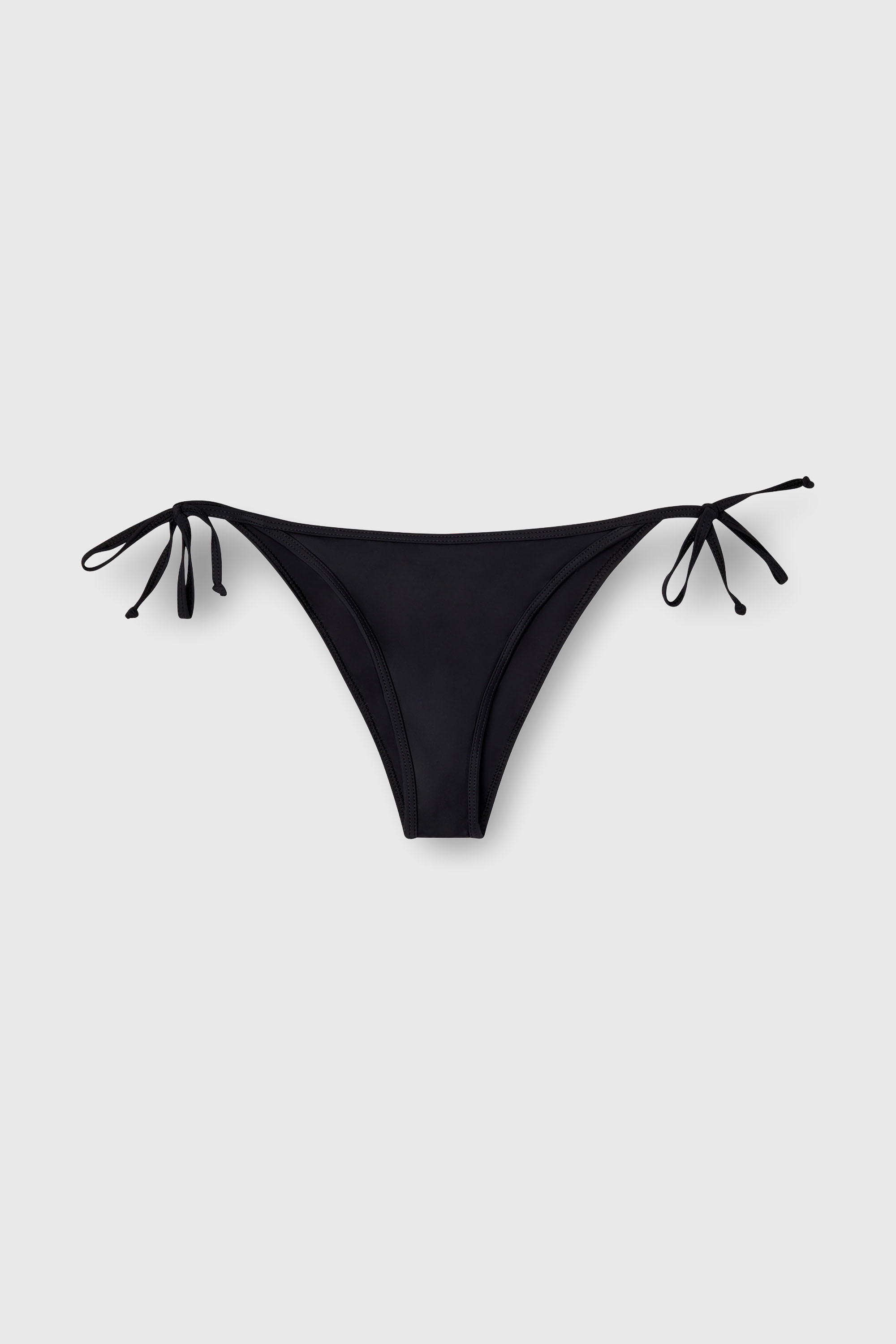Diesel - BRAZILIAN-D-CORE, Bas de bikini &agrave; liens lat&eacute;raux avec logo &agrave; l'arri&egrave;re Femme in Noir - 2