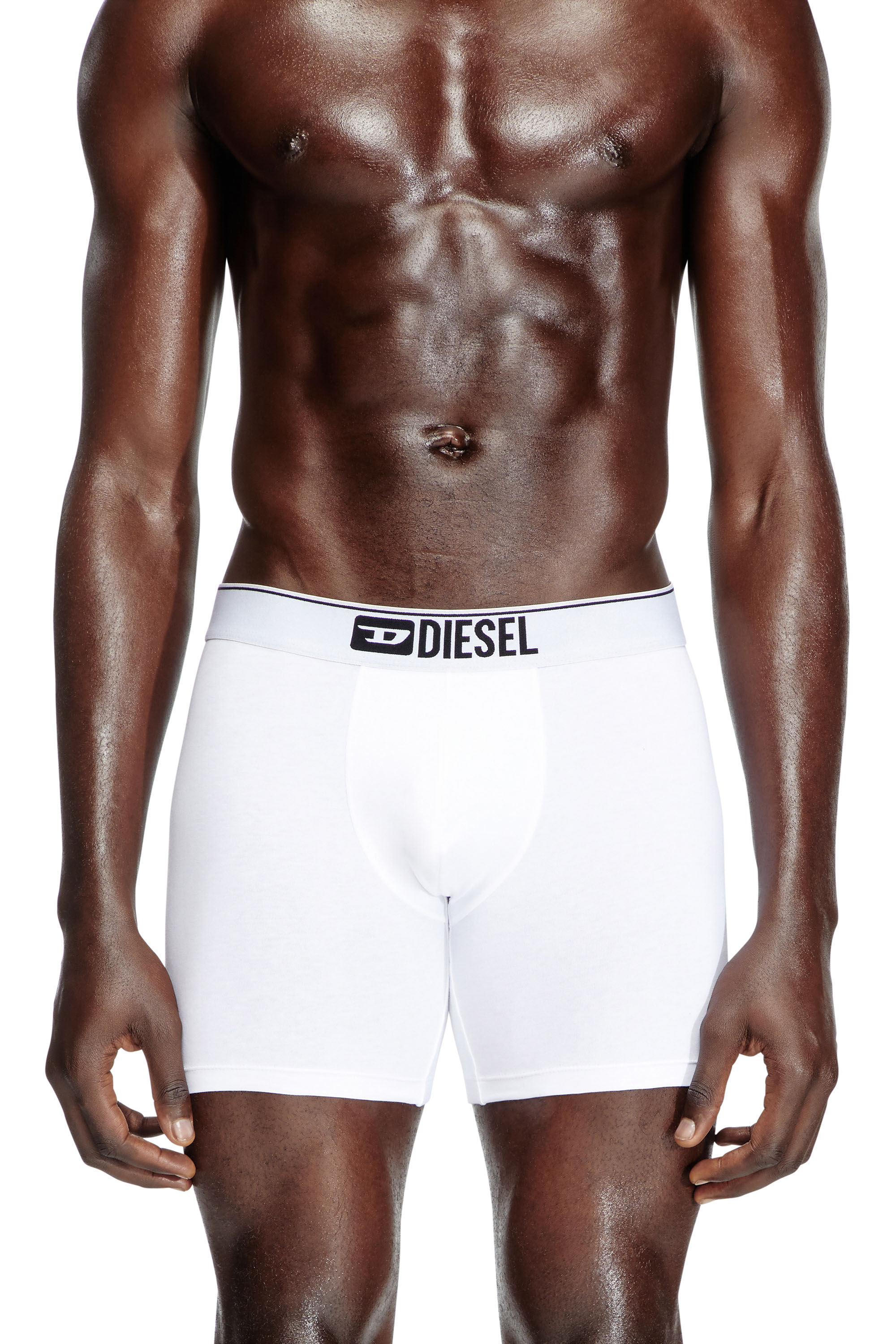 Diesel - MAX-3PACK, Lot de trois boxer en coton stretch Homme in Polychrome - 2