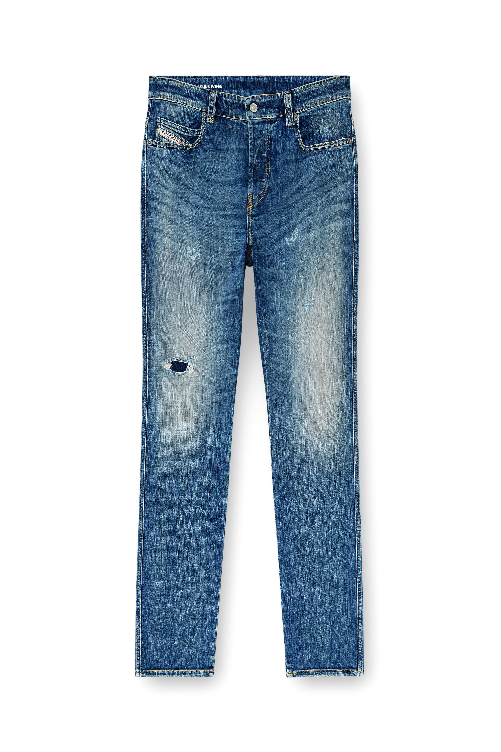 Diesel - Slim Jeans 1993 D-Vyl 09P44 Homme, Bleu moyen - Image 3