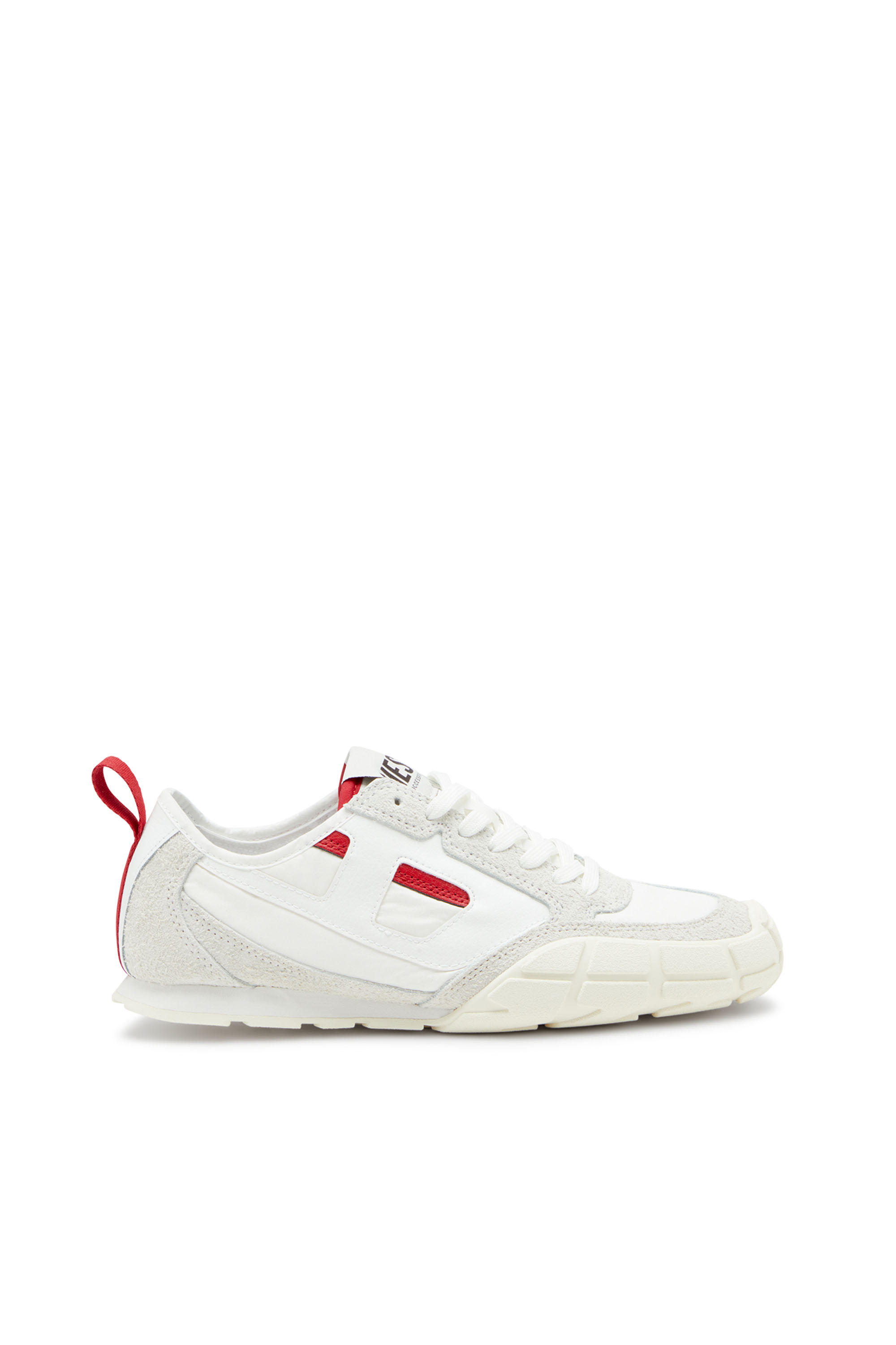 Diesel - S-PAGODHA LOW W, Sneakers en cuir, suède et tissu indéchirable Femme in ToBeDefined - 1