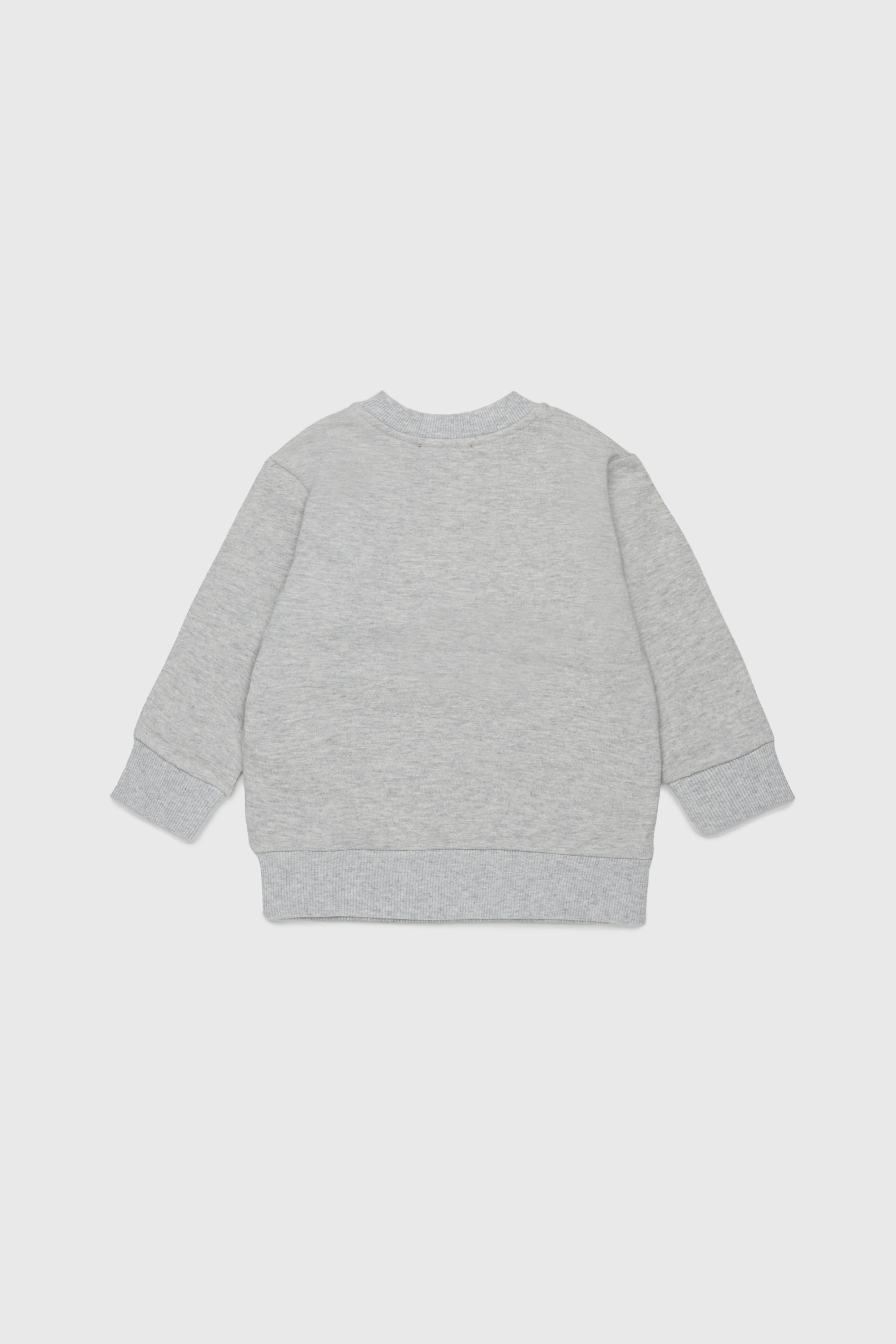 Diesel - SLODIMB, Sweatshirt en coton avec imprim&eacute; Diesel Industry Homme in Gris - 2
